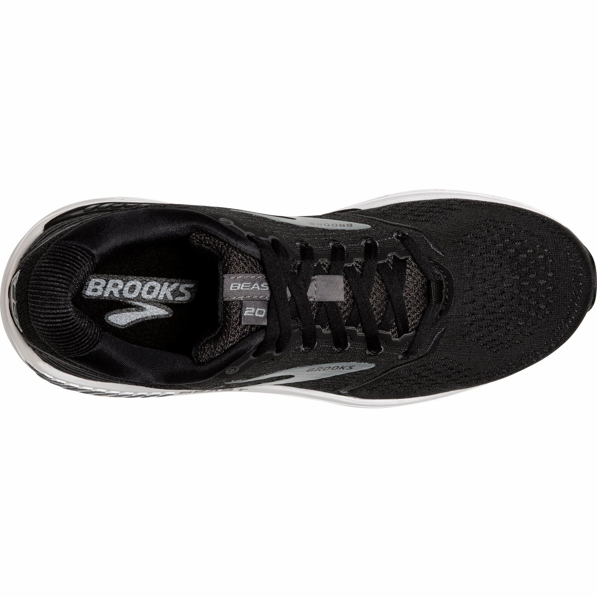 Shoes Brooks Brooks Beast 20 WIDE FIT Mens Running Shoes - Black