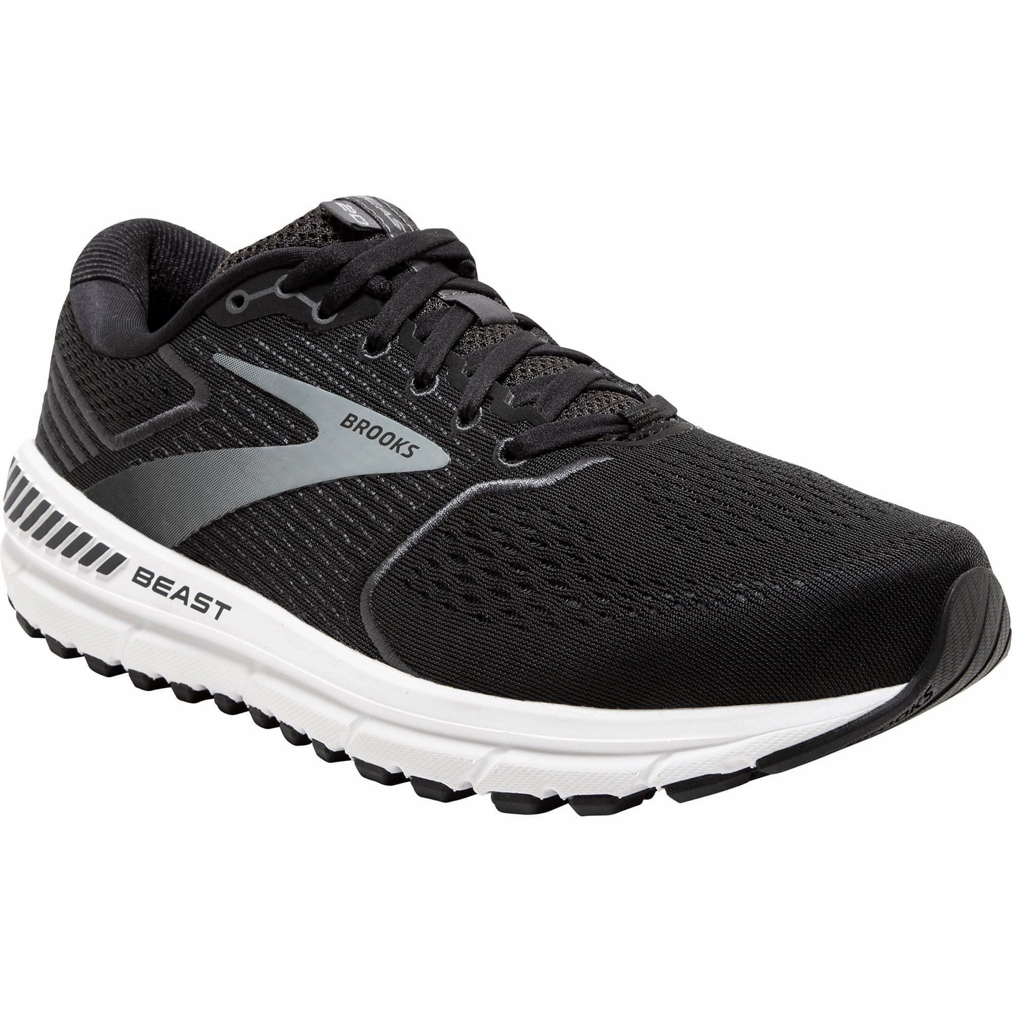 Shoes Brooks Brooks Beast 20 WIDE FIT Mens Running Shoes - Black