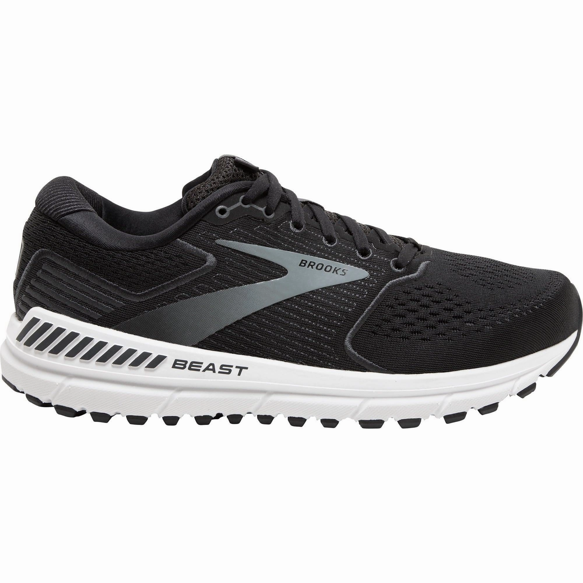 Shoes Brooks Brooks Beast 20 WIDE FIT Mens Running Shoes - Black