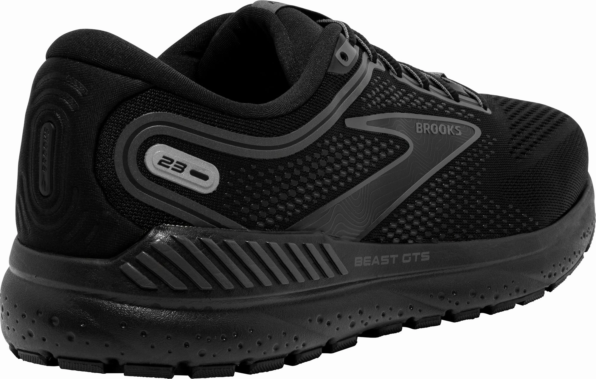 Shoes Brooks Brooks Beast GTS 23 WIDE FIT Mens Running Shoes - Black