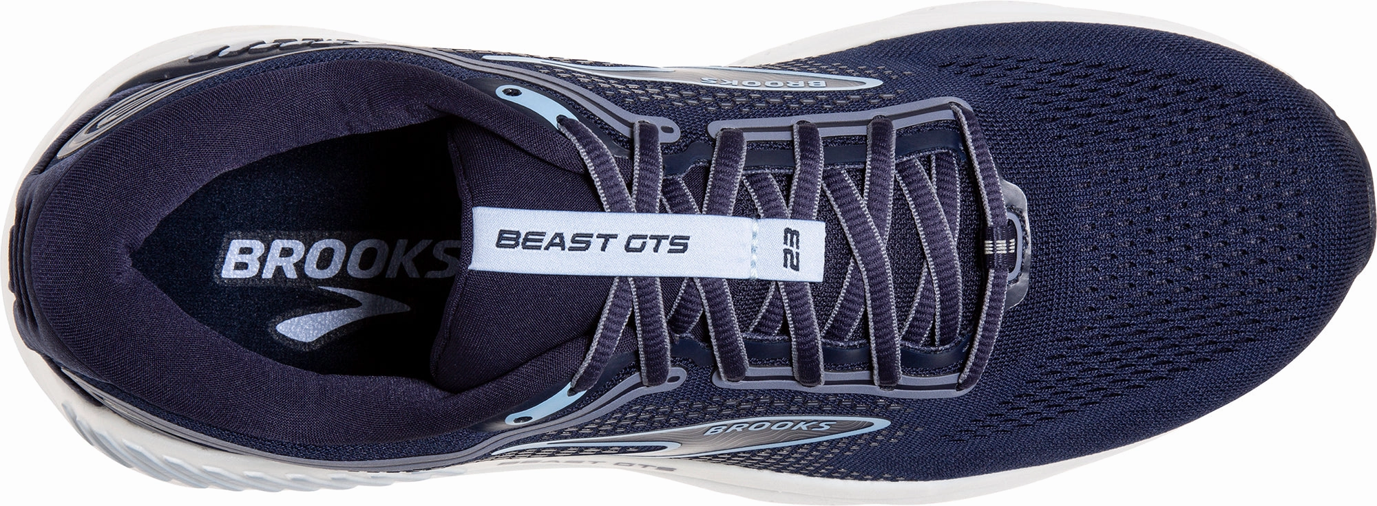 Shoes Brooks Brooks Beast GTS 23 WIDE FIT Mens Running Shoes - Navy