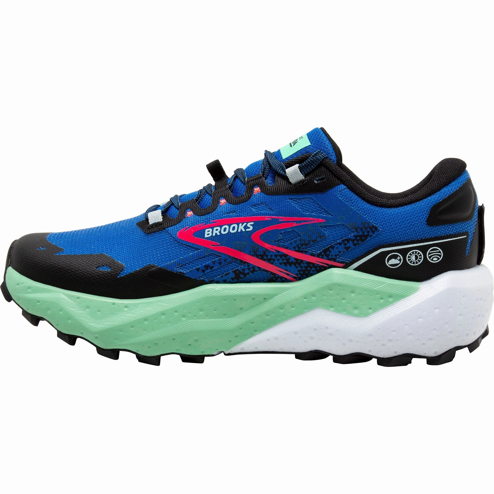 Shoes Brooks Brooks Caldera 7 Mens Trail Running Shoes - Blue