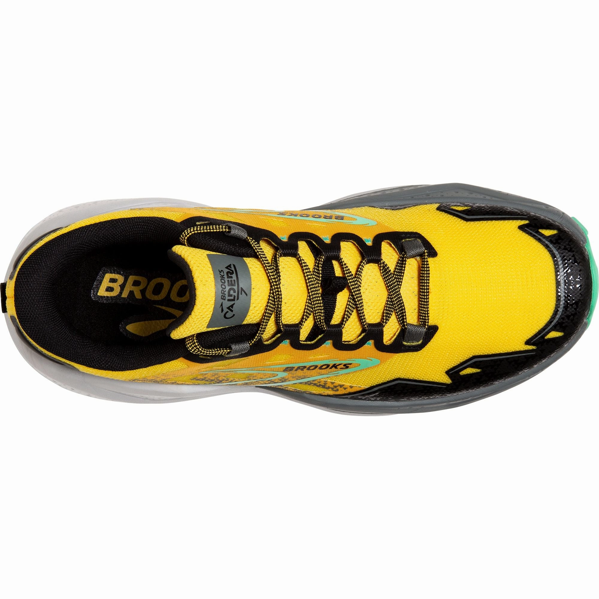Shoes Brooks Brooks Caldera 7 Mens Trail Running Shoes - Yellow