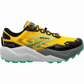 Shoes Brooks Brooks Caldera 7 Mens Trail Running Shoes - Yellow