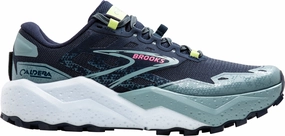 Shoes Brooks Brooks Caldera 7 Womens Trail Running Shoes - Navy