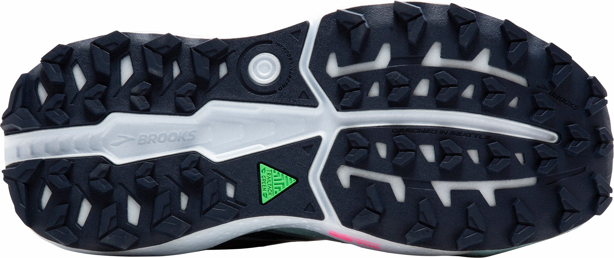 Shoes Brooks Brooks Caldera 7 Womens Trail Running Shoes - Navy