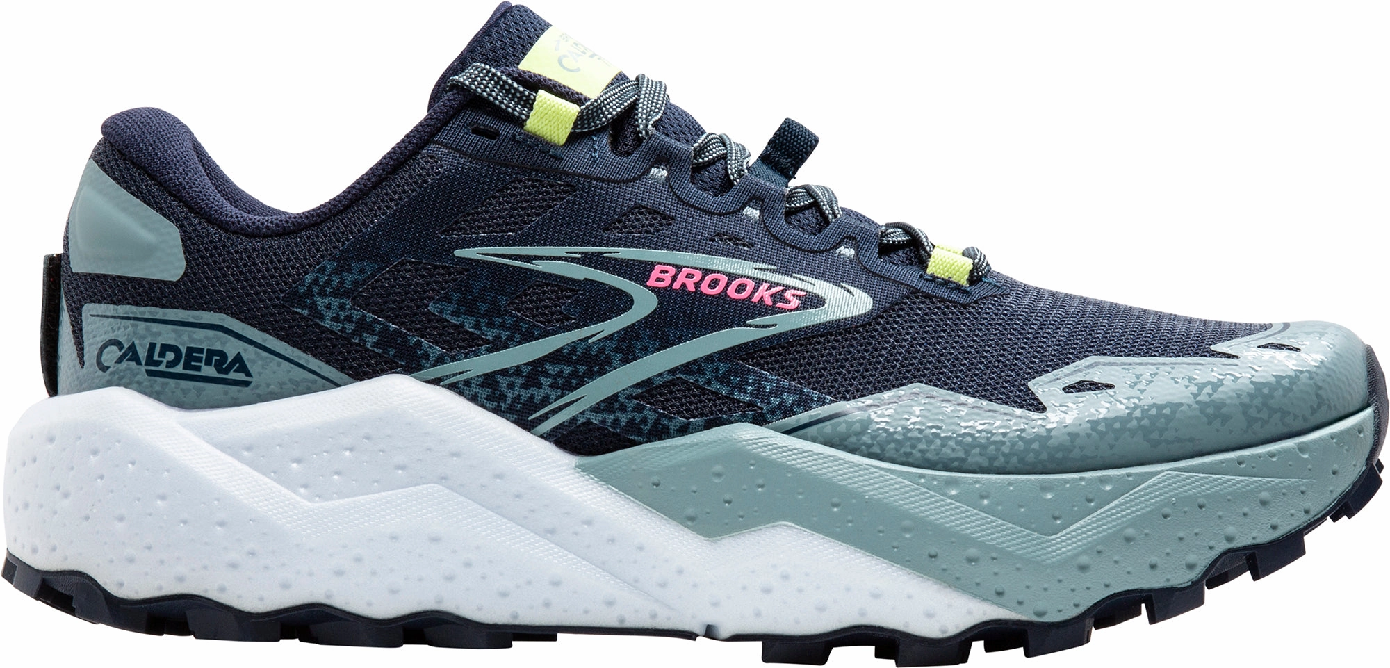 Shoes Brooks Brooks Caldera 7 Womens Trail Running Shoes - Navy