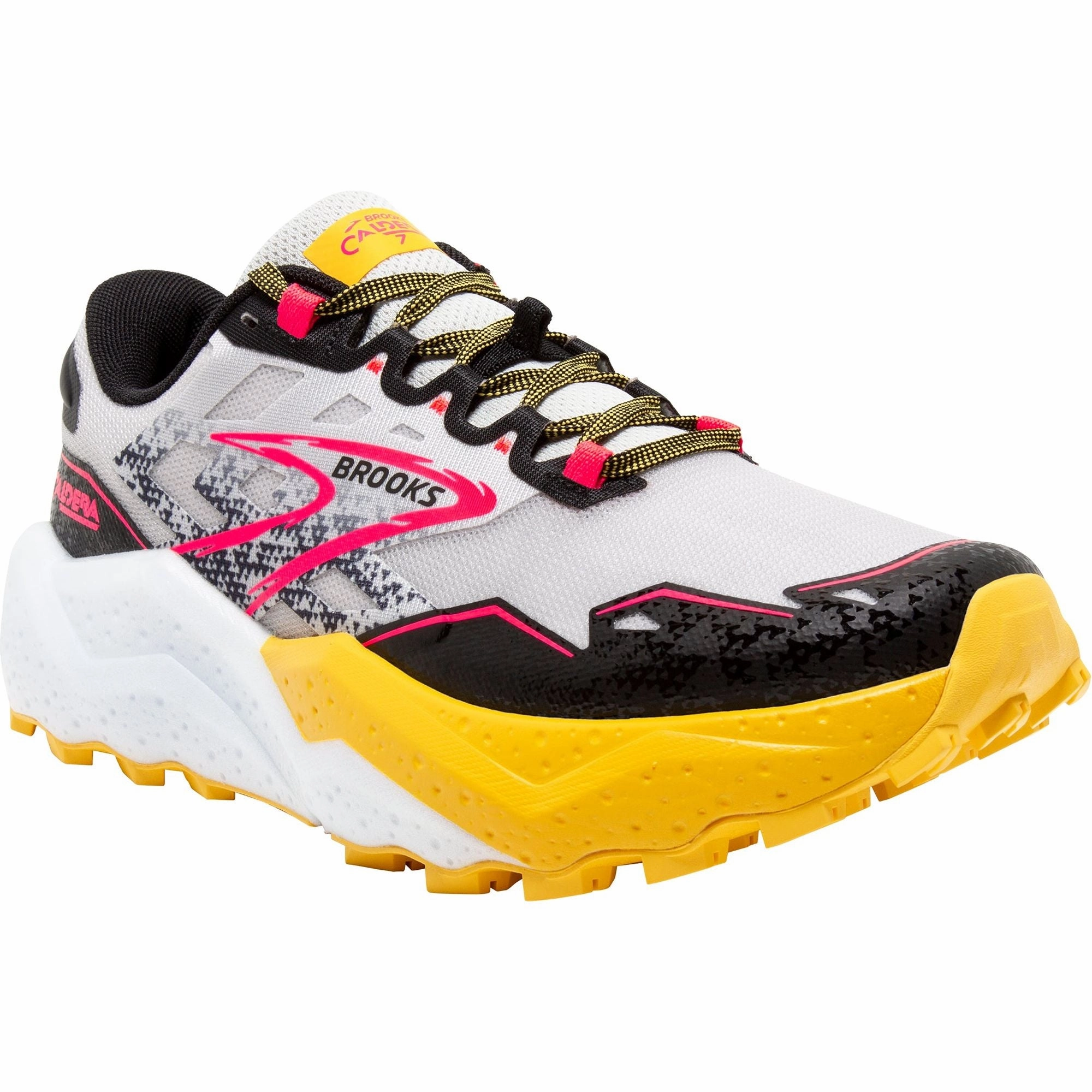 Shoes Brooks Brooks Caldera 7 Womens Trail Running Shoes - White
