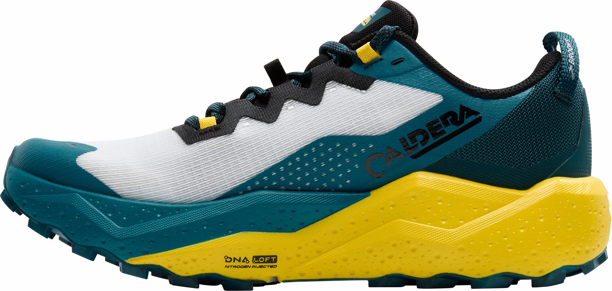 Shoes Brooks Brooks Caldera 8 Mens Trail Running Shoes - White