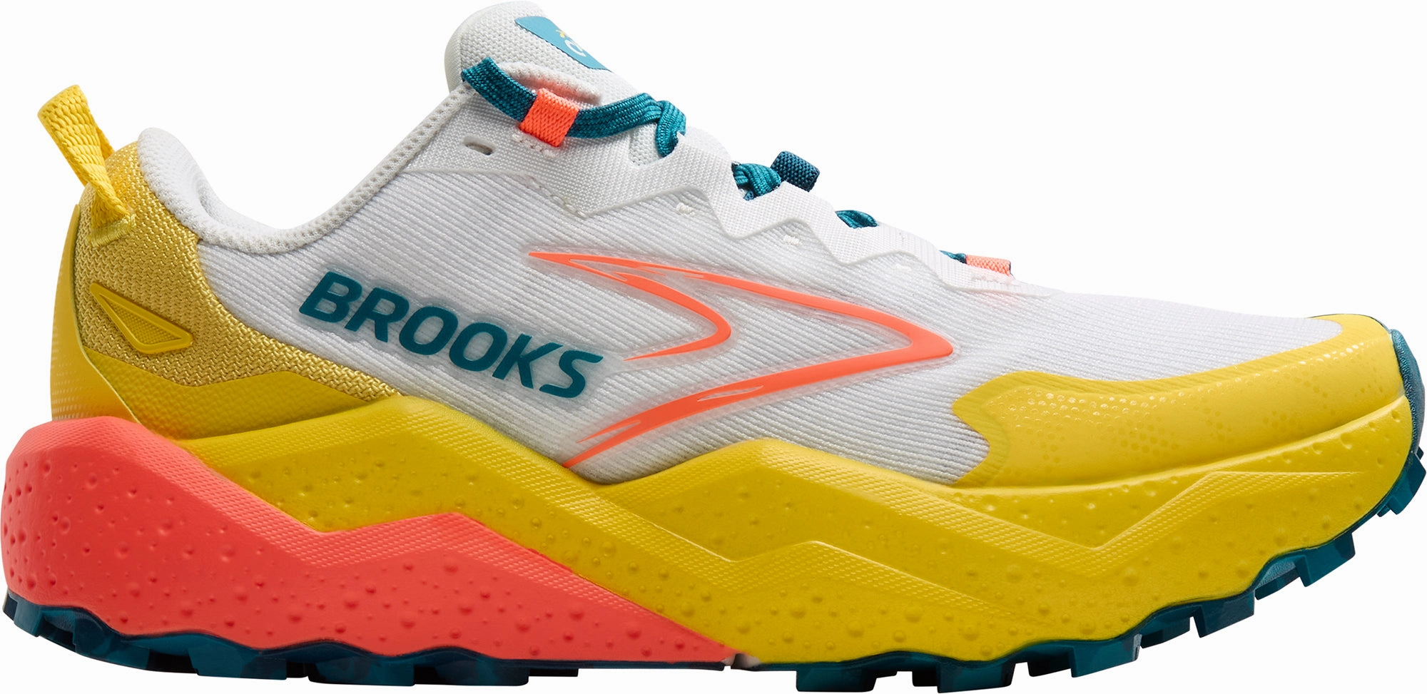 Shoes Brooks Brooks Caldera 8 Womens Trail Running Shoes - White