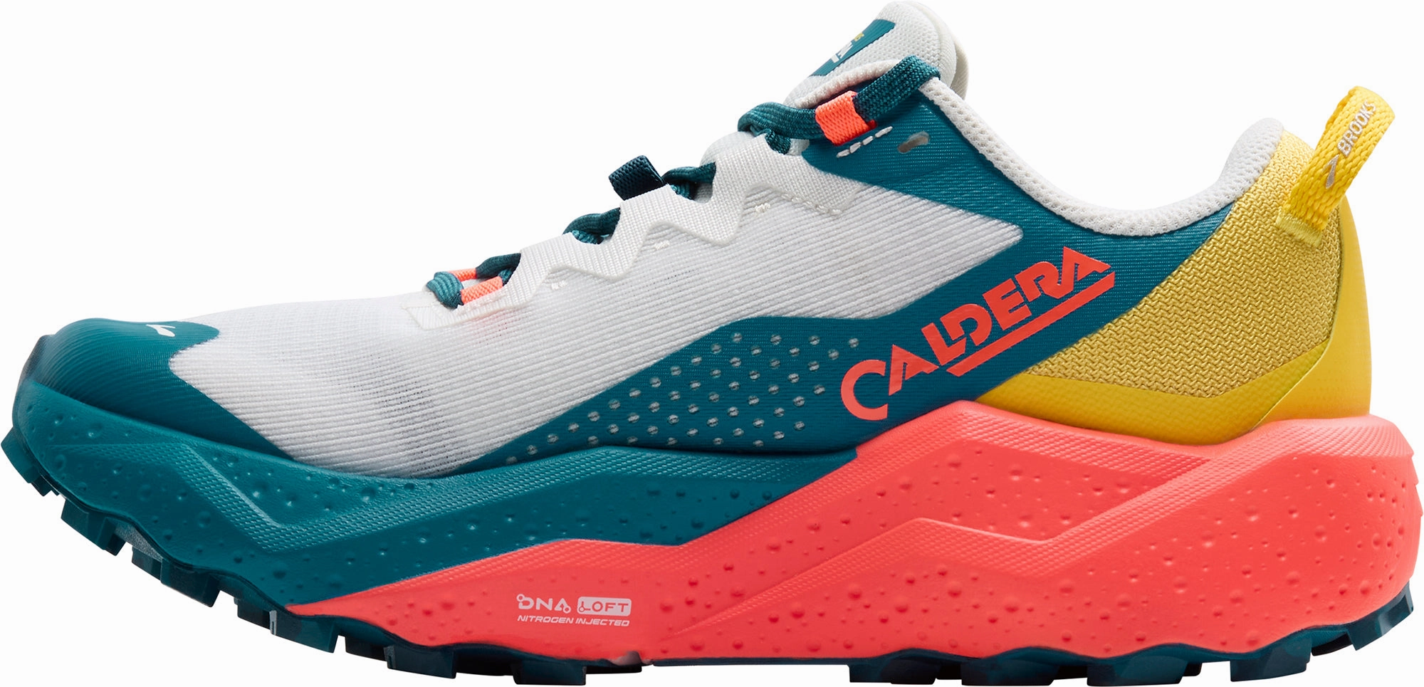 Shoes Brooks Brooks Caldera 8 Womens Trail Running Shoes - White