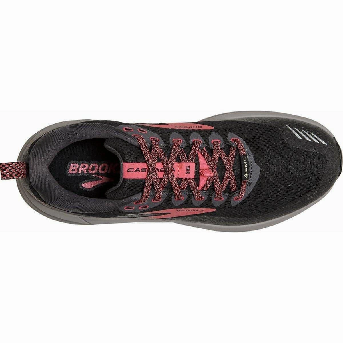 Shoes Brooks Brooks Cascadia 16 GORE-TEX Womens Trail Running Shoes - Black