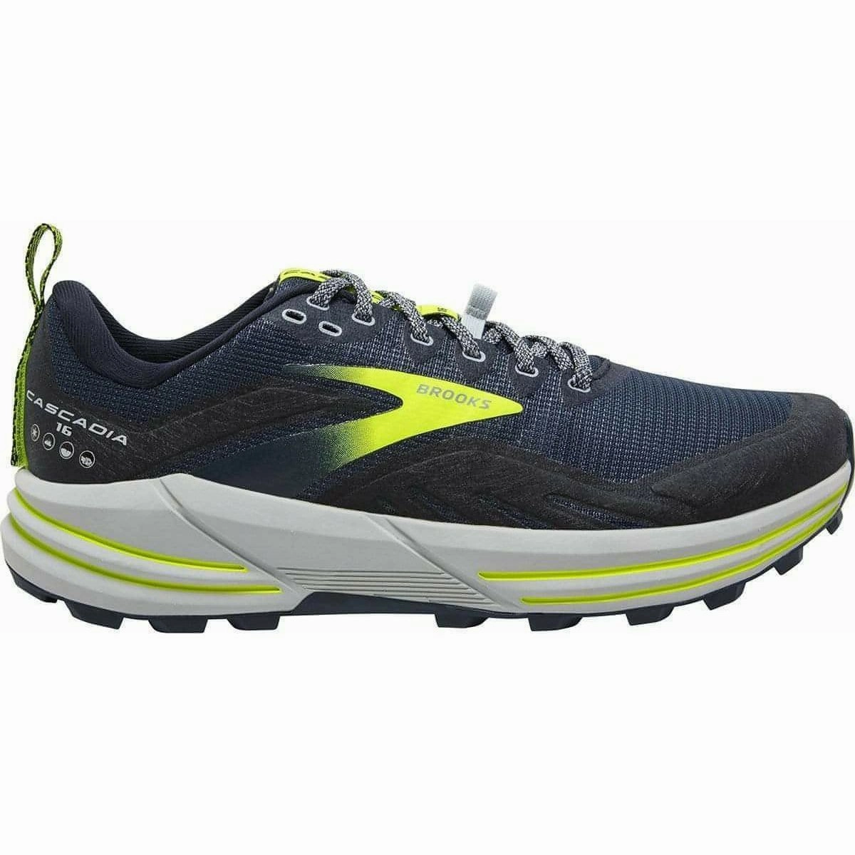 Shoes Brooks Brooks Cascadia 16 Mens Trail Running Shoes - Grey