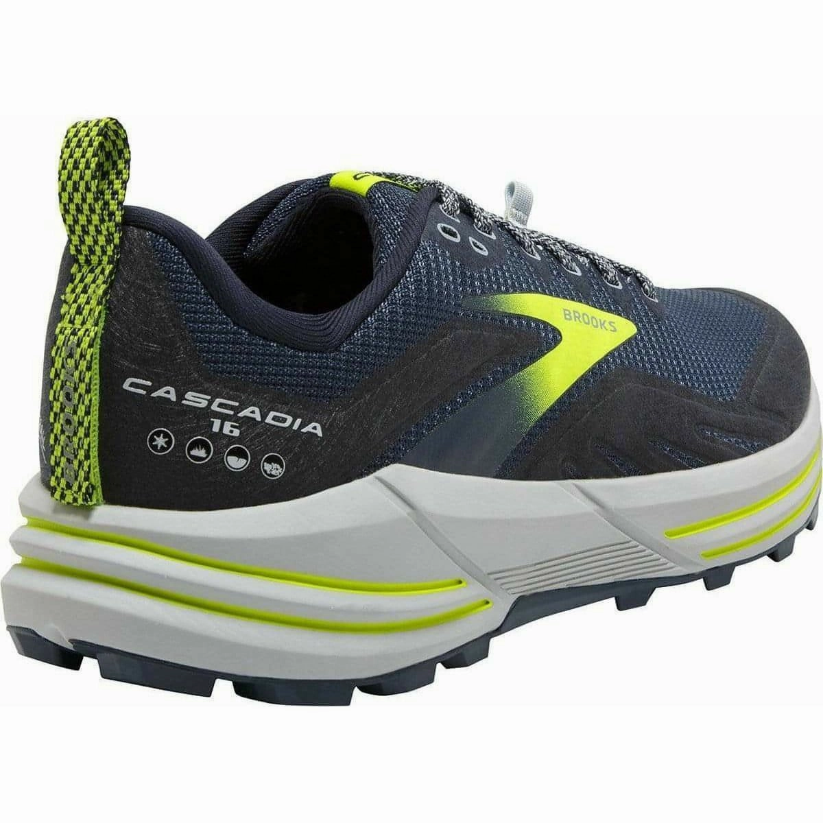 Shoes Brooks Brooks Cascadia 16 Mens Trail Running Shoes - Grey