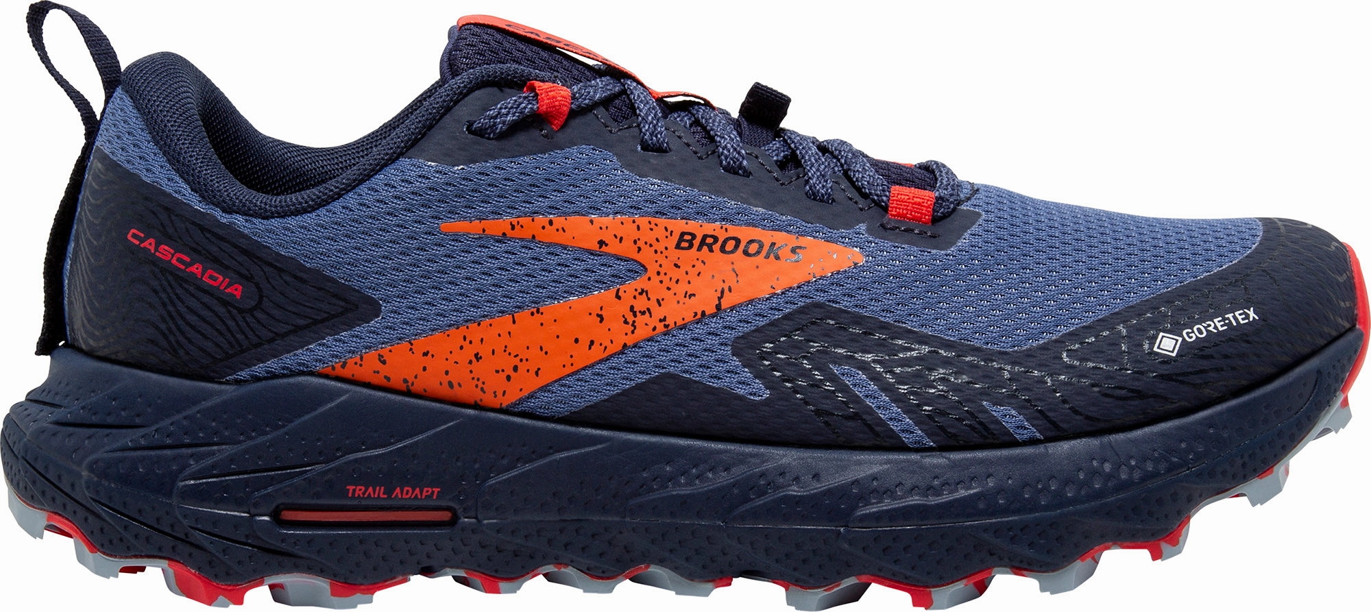 Shoes Brooks Brooks Cascadia 17 GORE-TEX Womens Trail Running Shoes - Blue