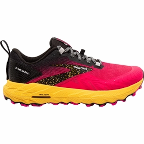 Shoes Brooks Brooks Cascadia 17 Womens Trail Running Shoes - Pink