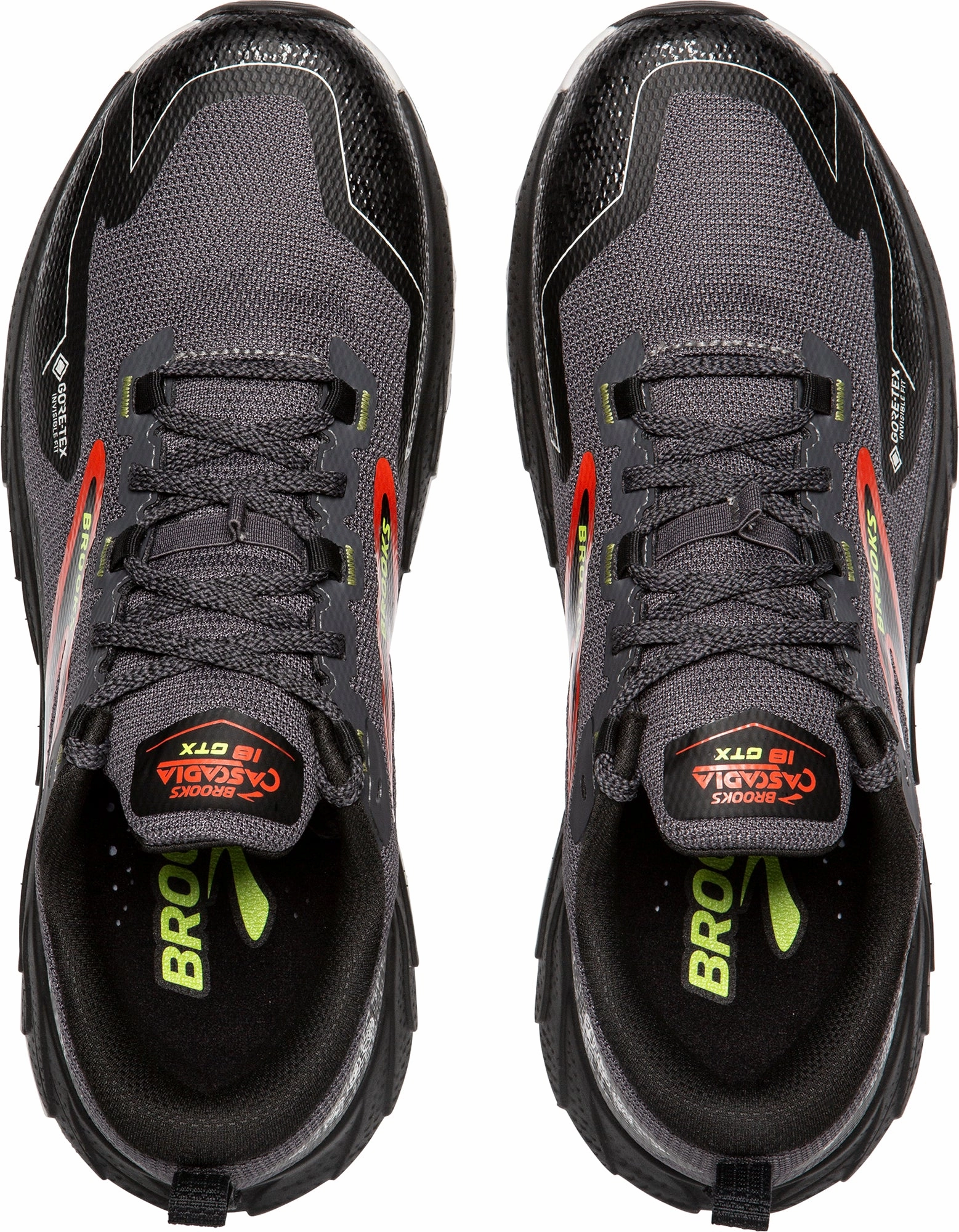 Shoes Brooks Brooks Cascadia 18 GORE-TEX Mens Trail Running Shoes - Grey