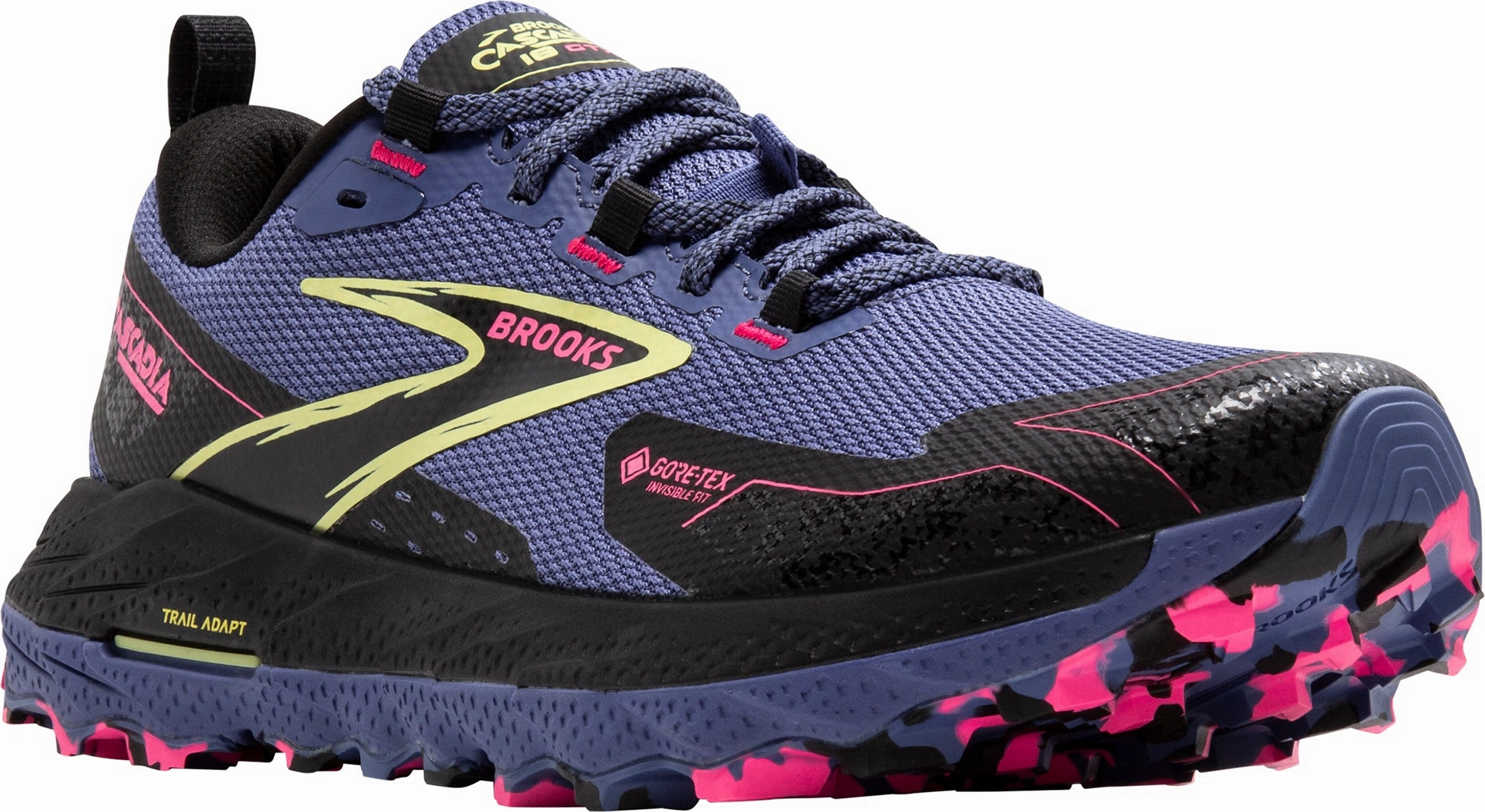 Shoes Brooks Brooks Cascadia 18 GORE-TEX Womens Trail Running Shoes - Blue