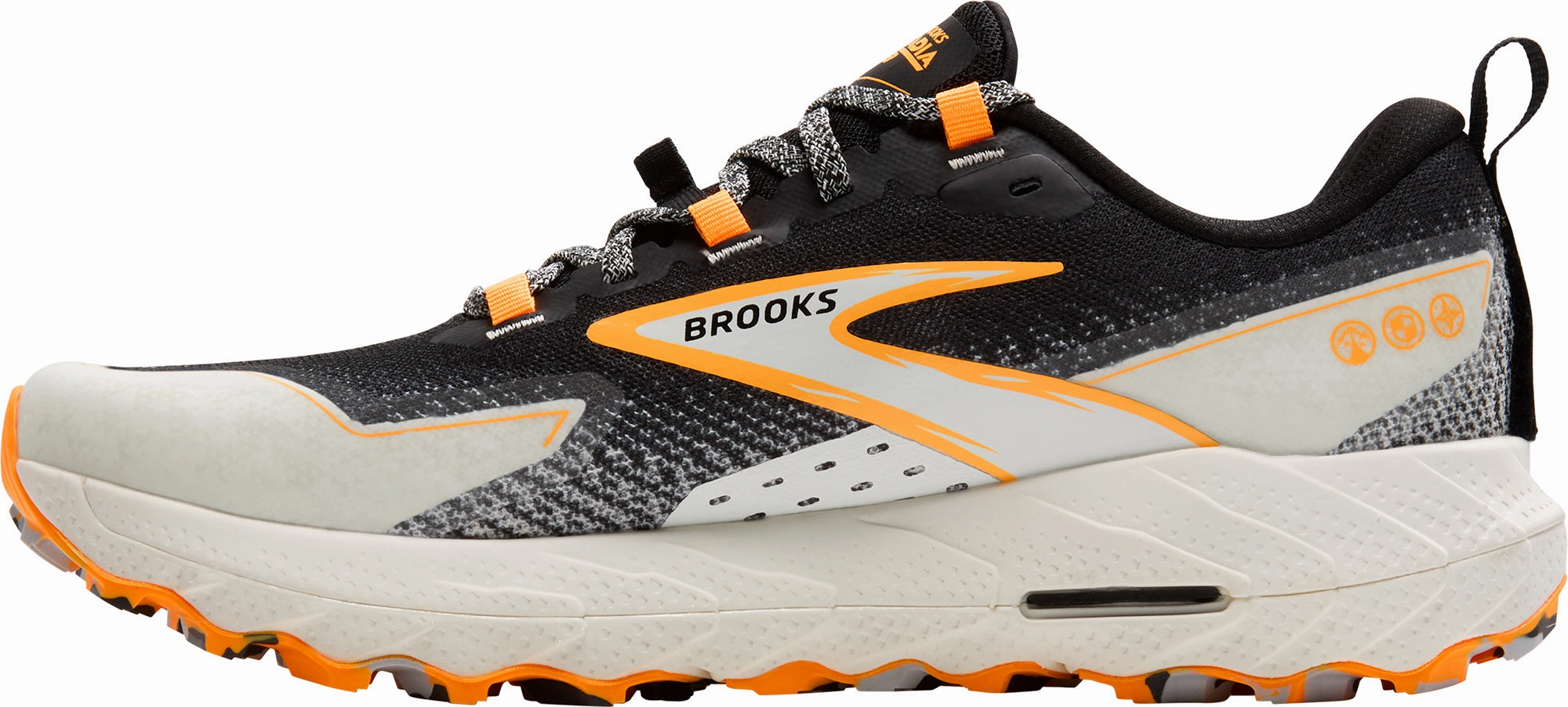 Shoes Brooks Brooks Cascadia 18 Mens Trail Running Shoes - Black