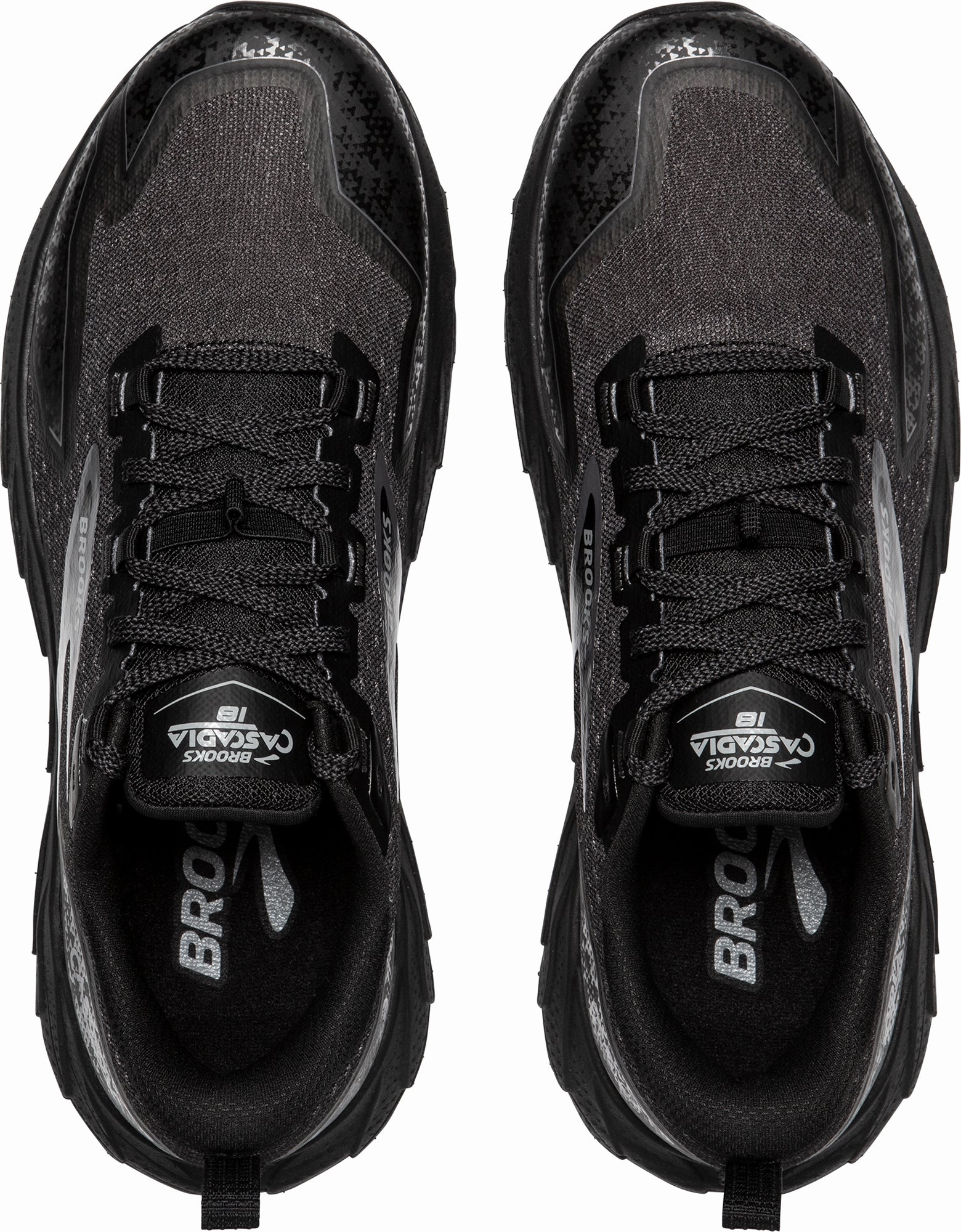 Shoes Brooks Brooks Cascadia 18 Mens Trail Running Shoes - Black