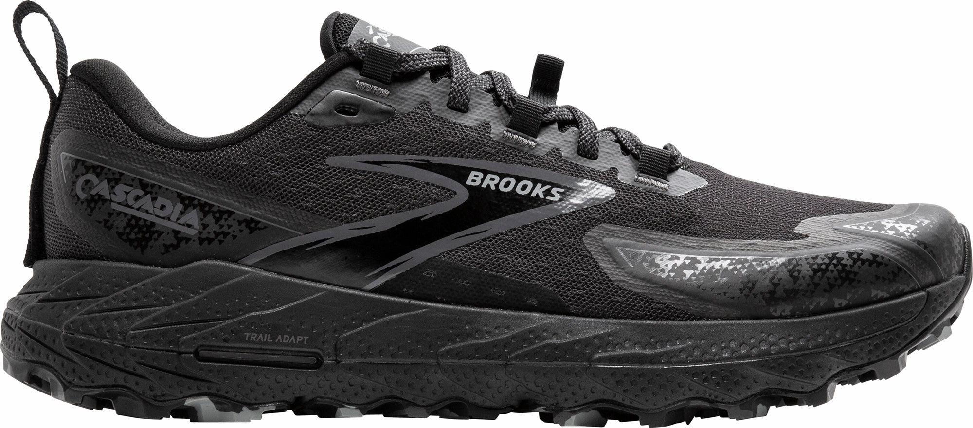 Shoes Brooks Brooks Cascadia 18 Mens Trail Running Shoes - Black