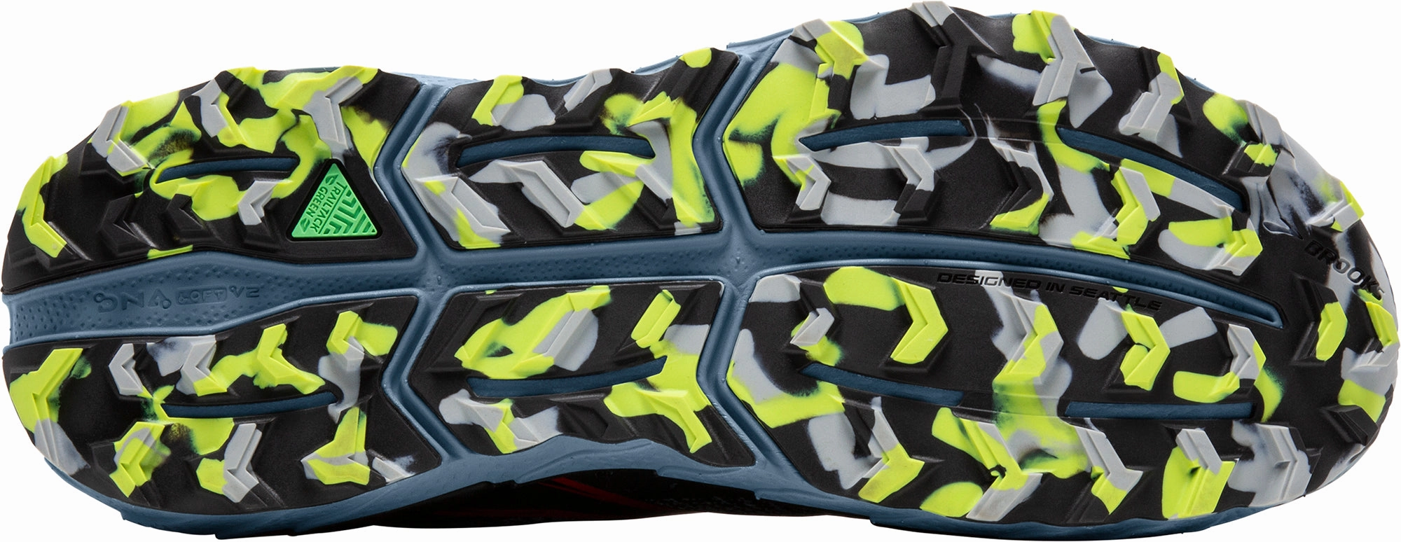 Shoes Brooks Brooks Cascadia 18 Mens Trail Running Shoes - Blue