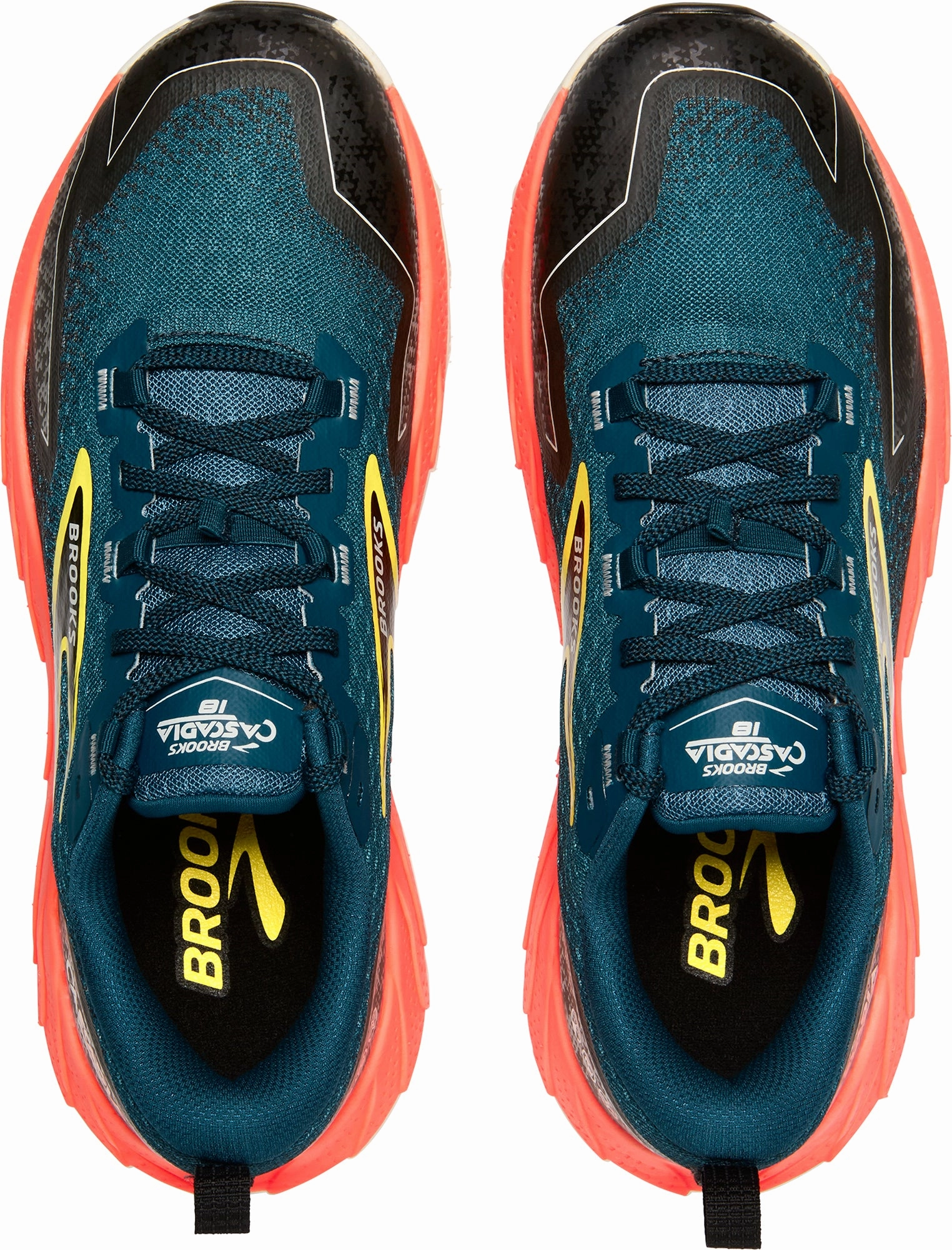 Shoes Brooks Brooks Cascadia 18 Mens Trail Running Shoes - Blue