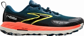 Shoes Brooks Brooks Cascadia 18 Mens Trail Running Shoes - Blue
