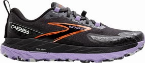 Shoes Brooks Brooks Cascadia 18 WIDE FIT Womens Trail Running Shoes - Black