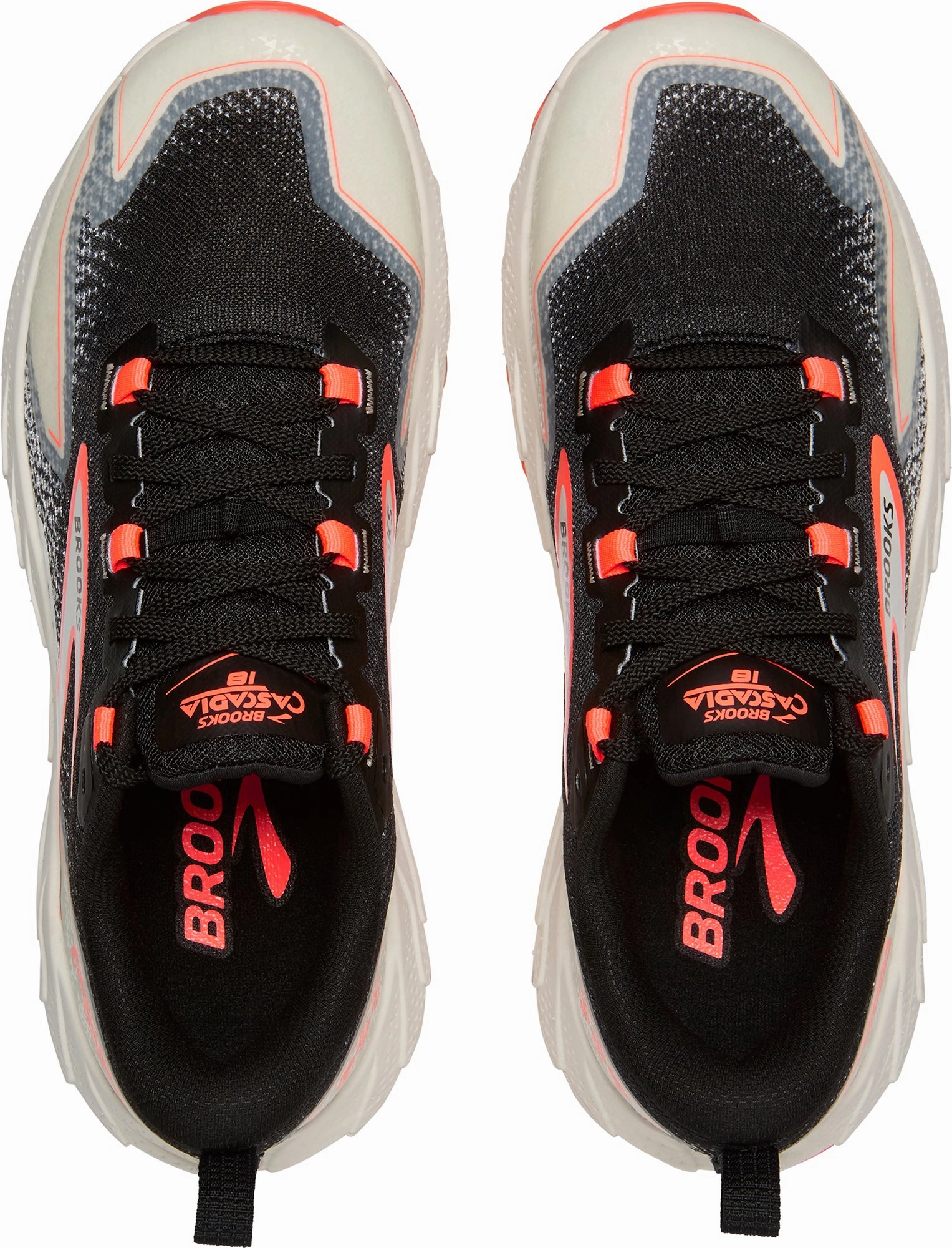 Shoes Brooks Brooks Cascadia 18 Womens Trail Running Shoes - Black
