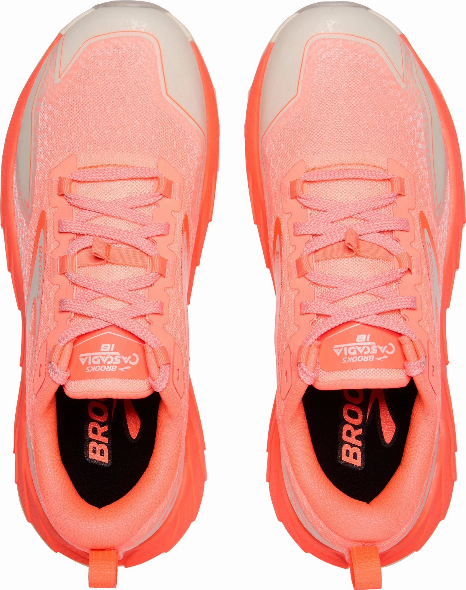 Shoes Brooks Brooks Cascadia 18 Womens Trail Running Shoes - Orange