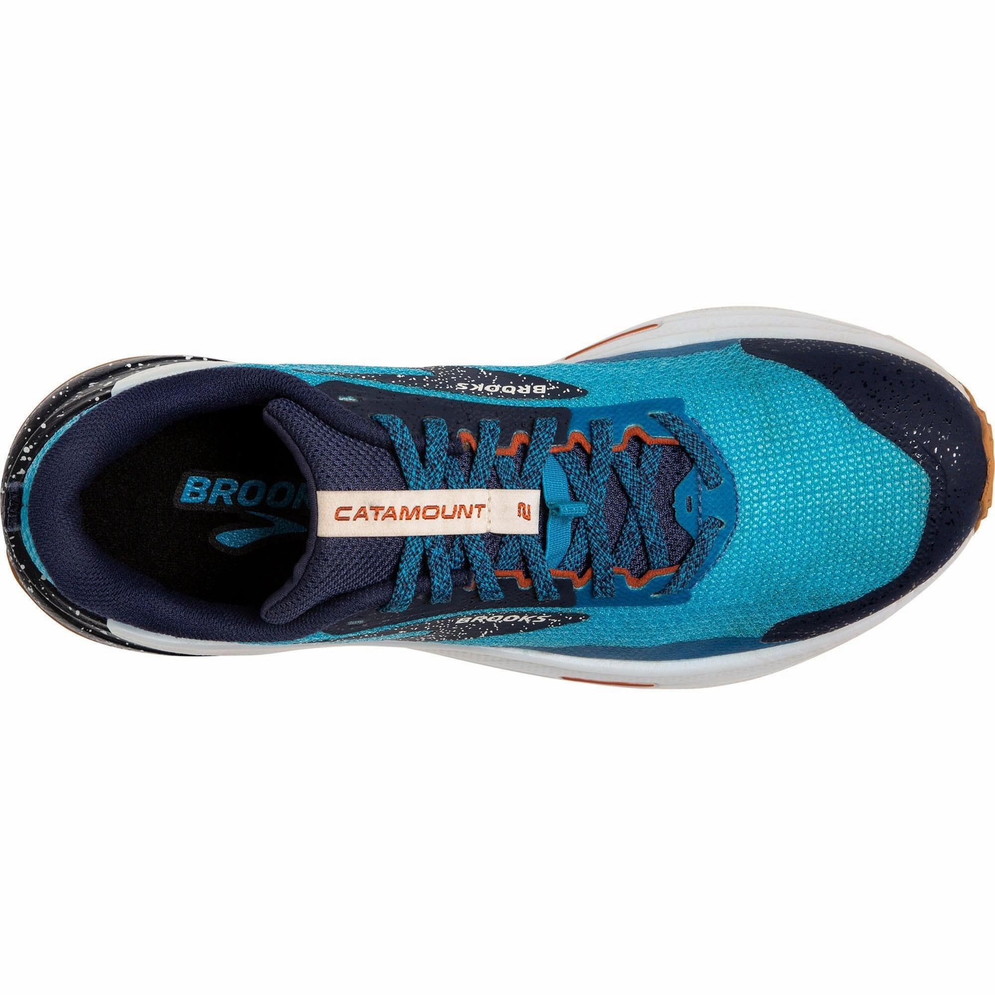 Shoes Brooks Brooks Catamount 2 Mens Trail Running Shoes - Blue
