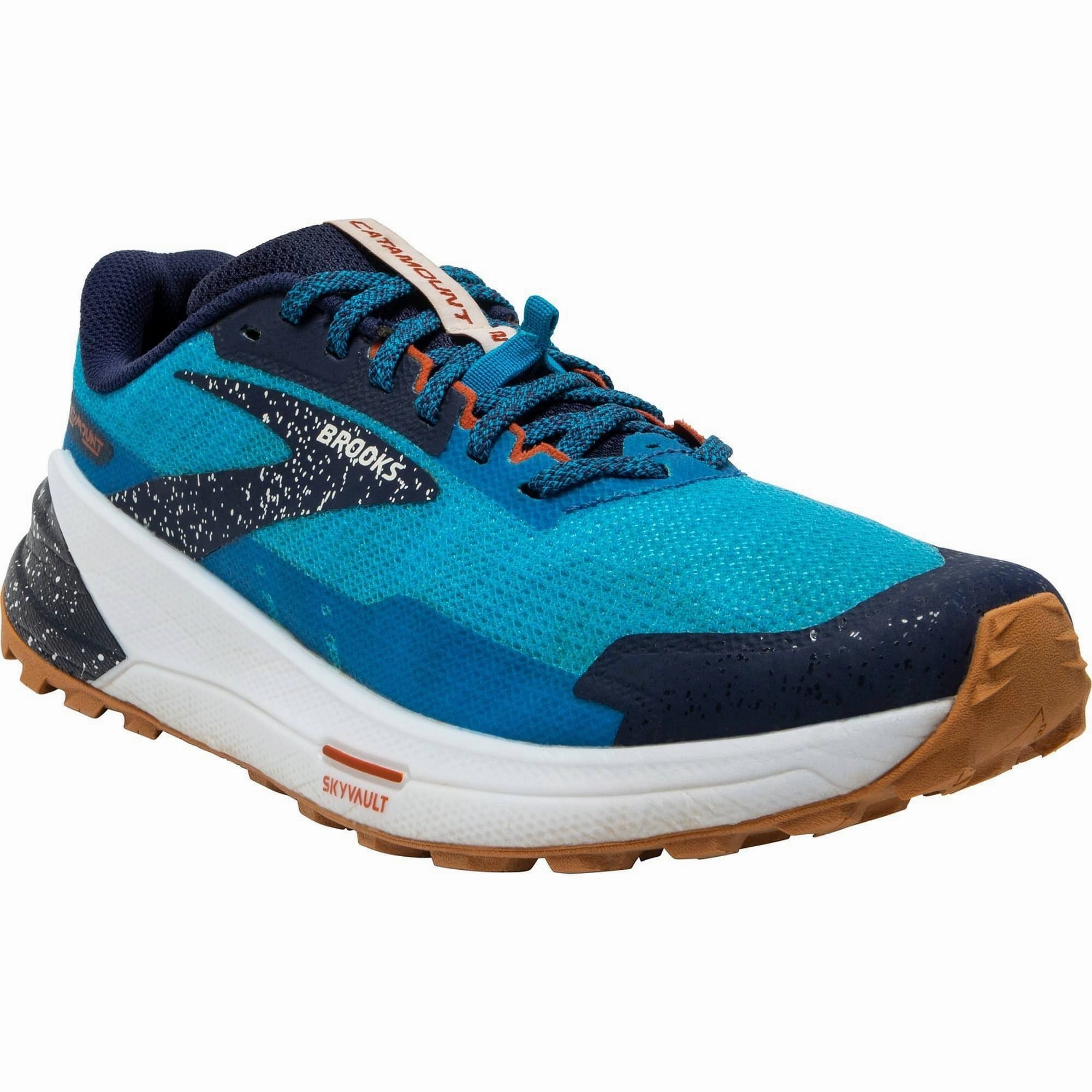 Shoes Brooks Brooks Catamount 2 Mens Trail Running Shoes - Blue