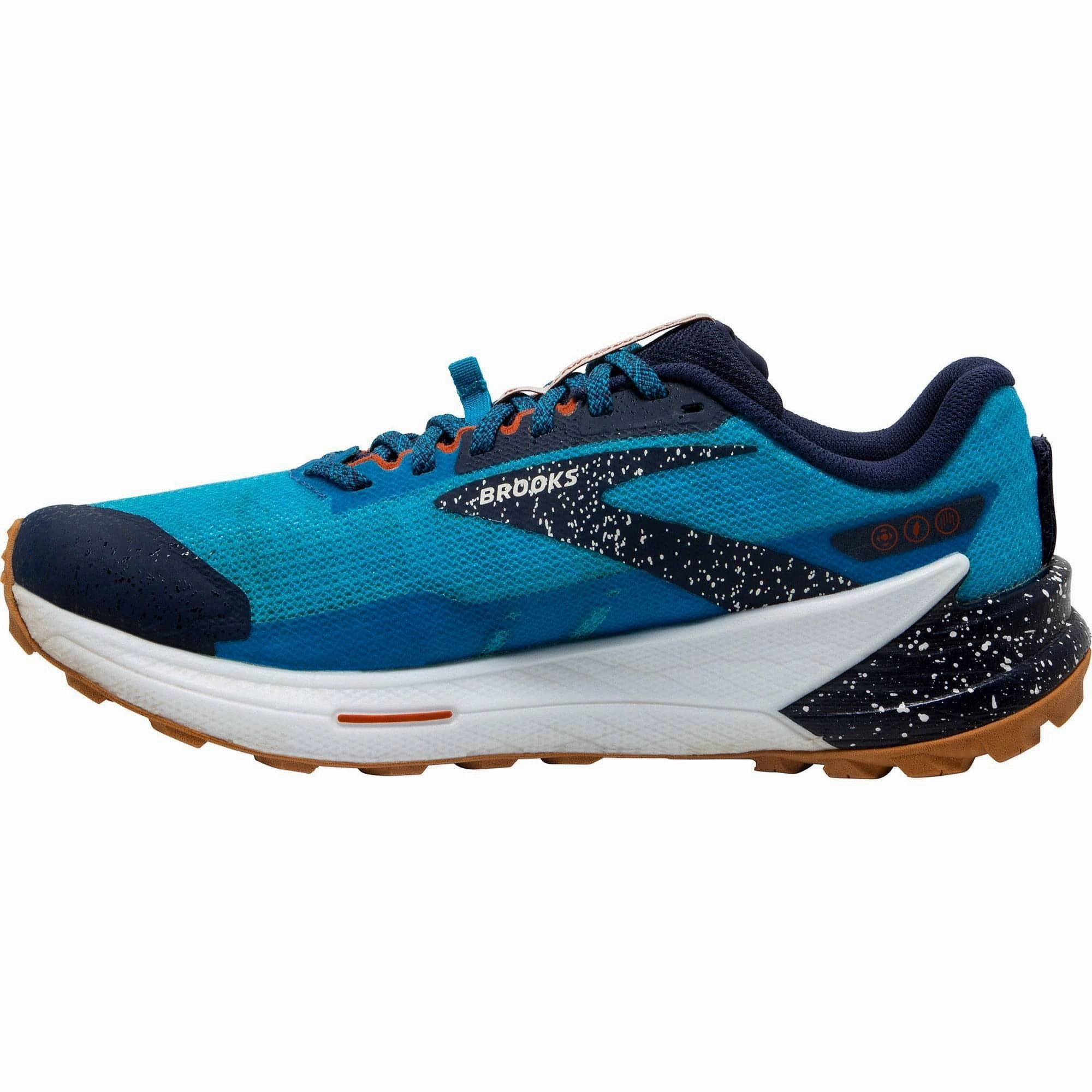 Shoes Brooks Brooks Catamount 2 Mens Trail Running Shoes - Blue