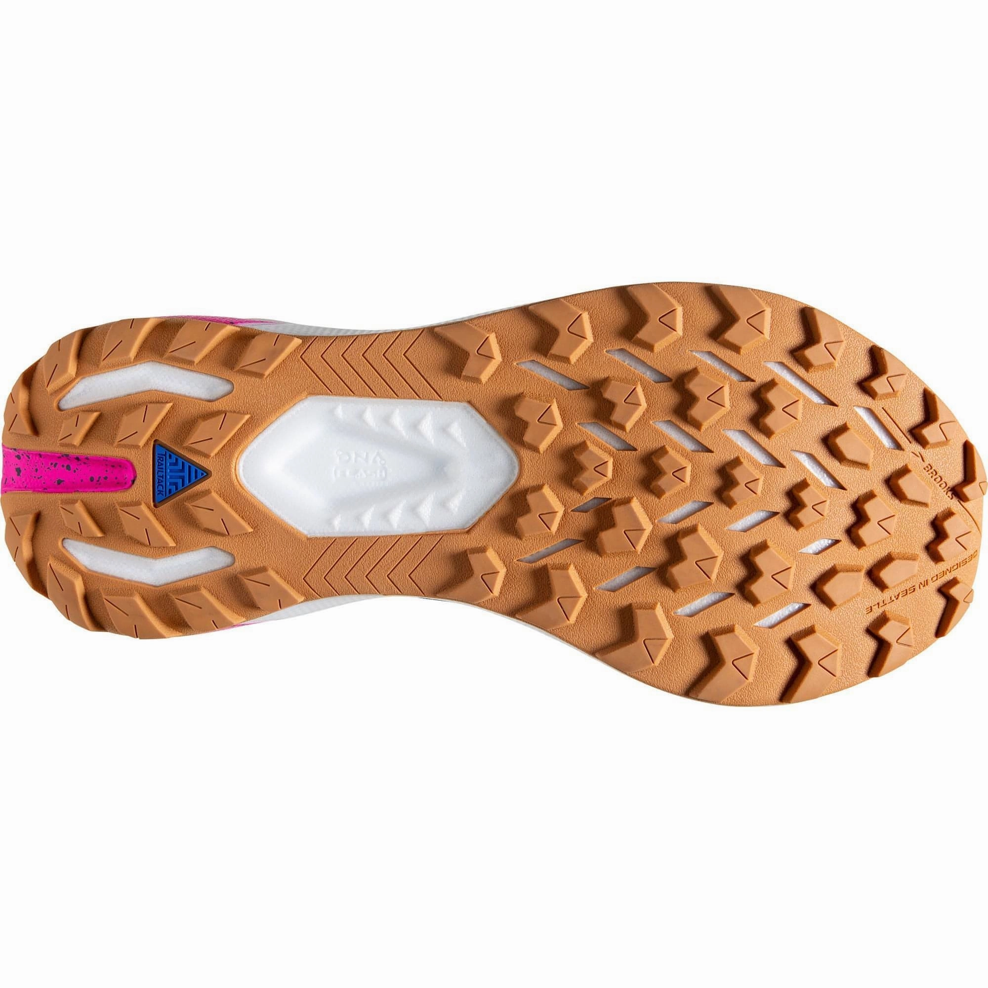 Shoes Brooks Brooks Catamount 2 Womens Trail Running Shoes - Navy