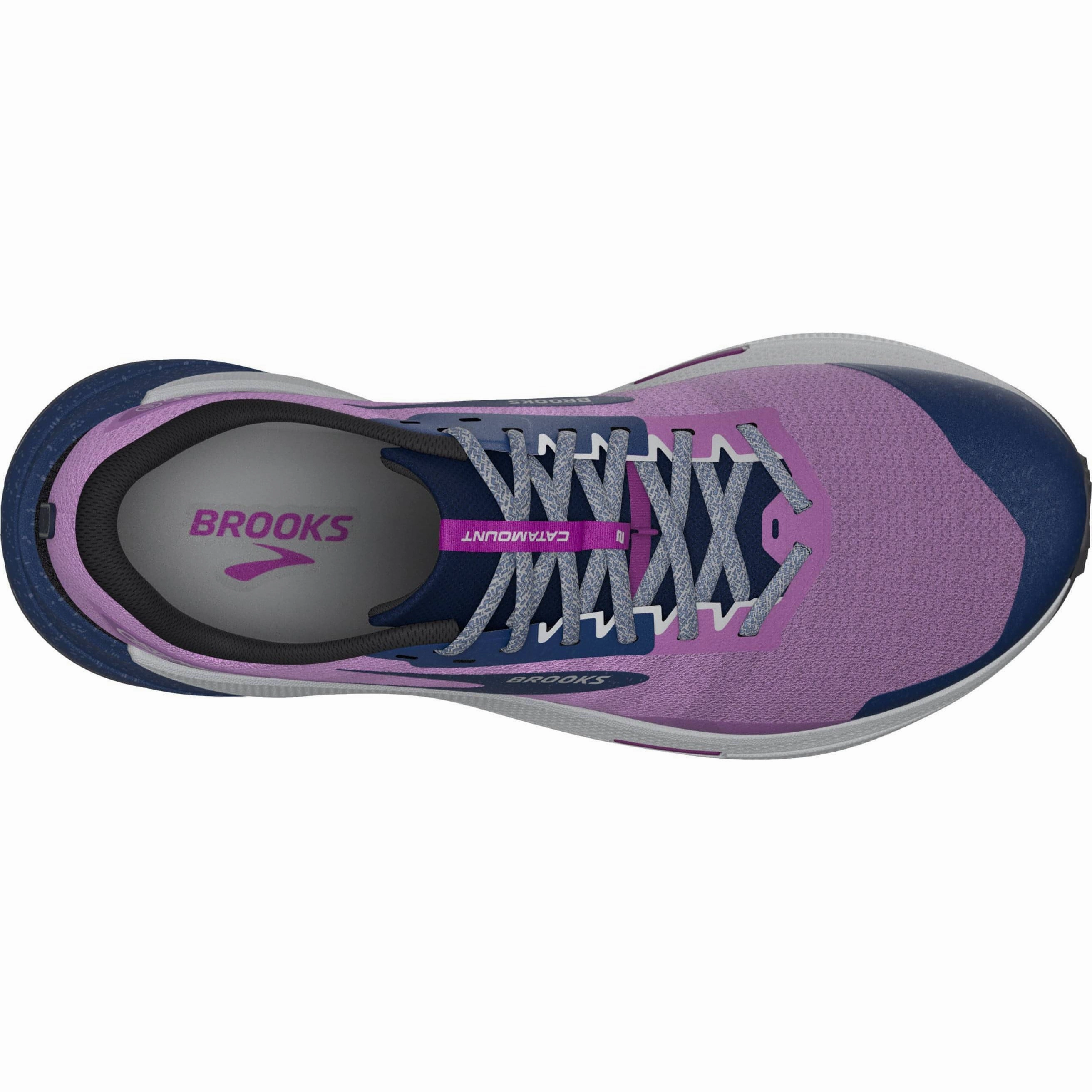 Shoes Brooks Brooks Catamount 2 Womens Trail Running Shoes - Purple