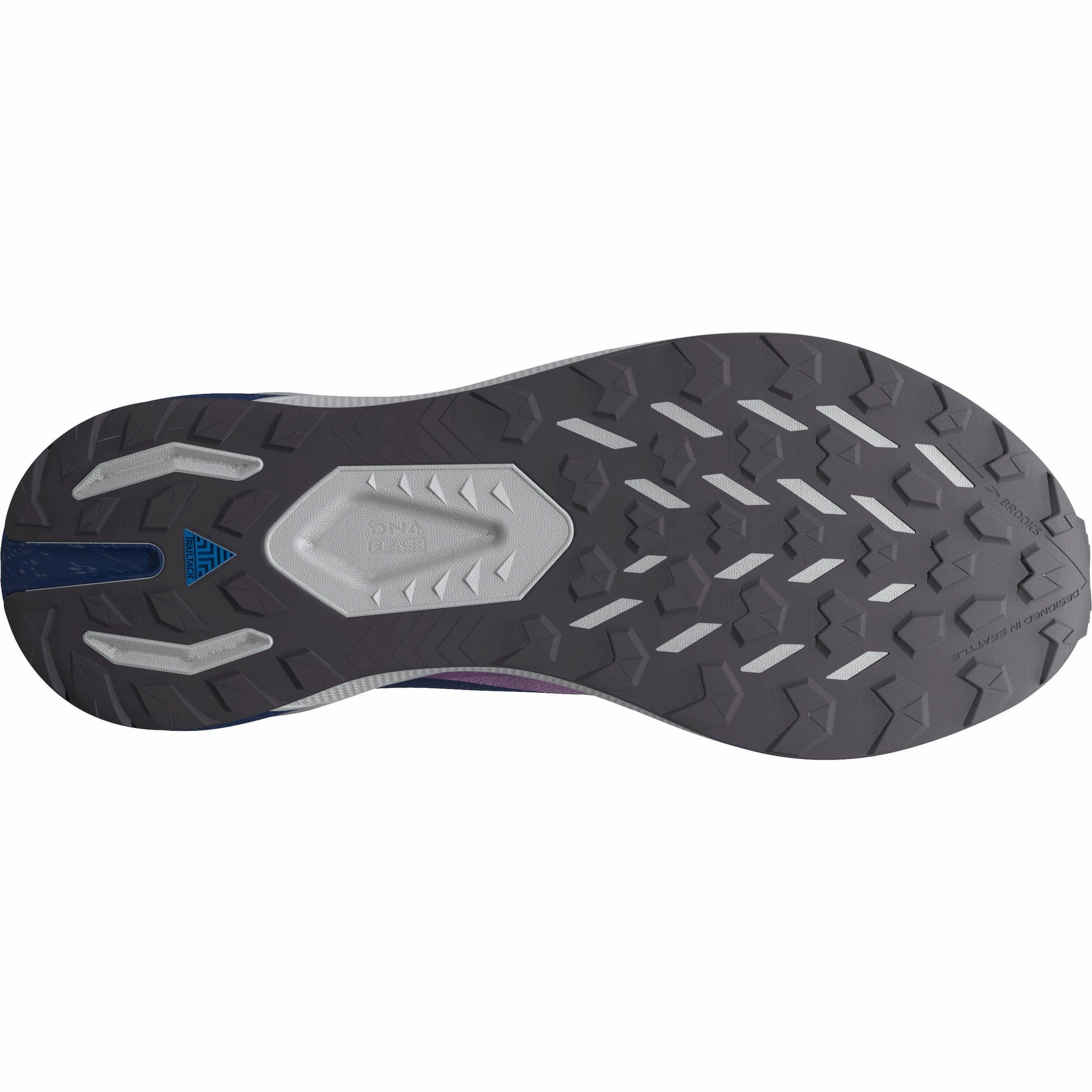 Shoes Brooks Brooks Catamount 2 Womens Trail Running Shoes - Purple