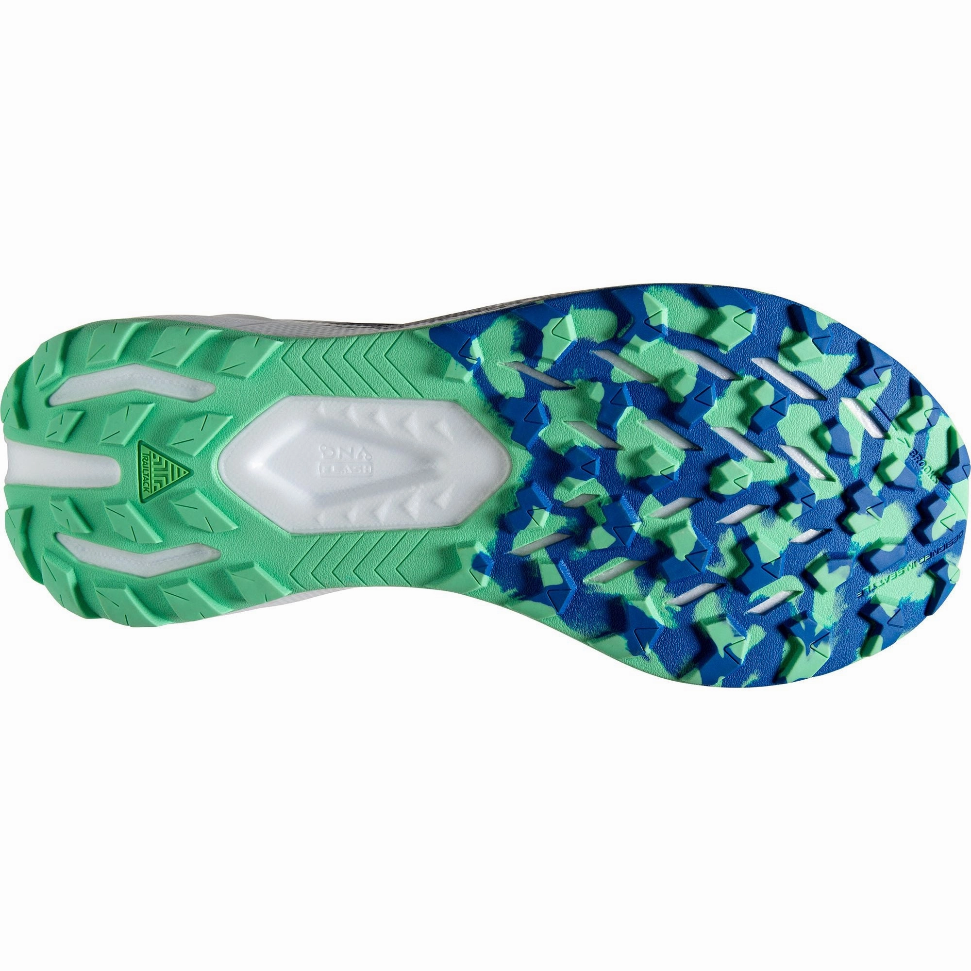 Shoes Brooks Brooks Catamount 3 Mens Trail Running Shoes - Blue