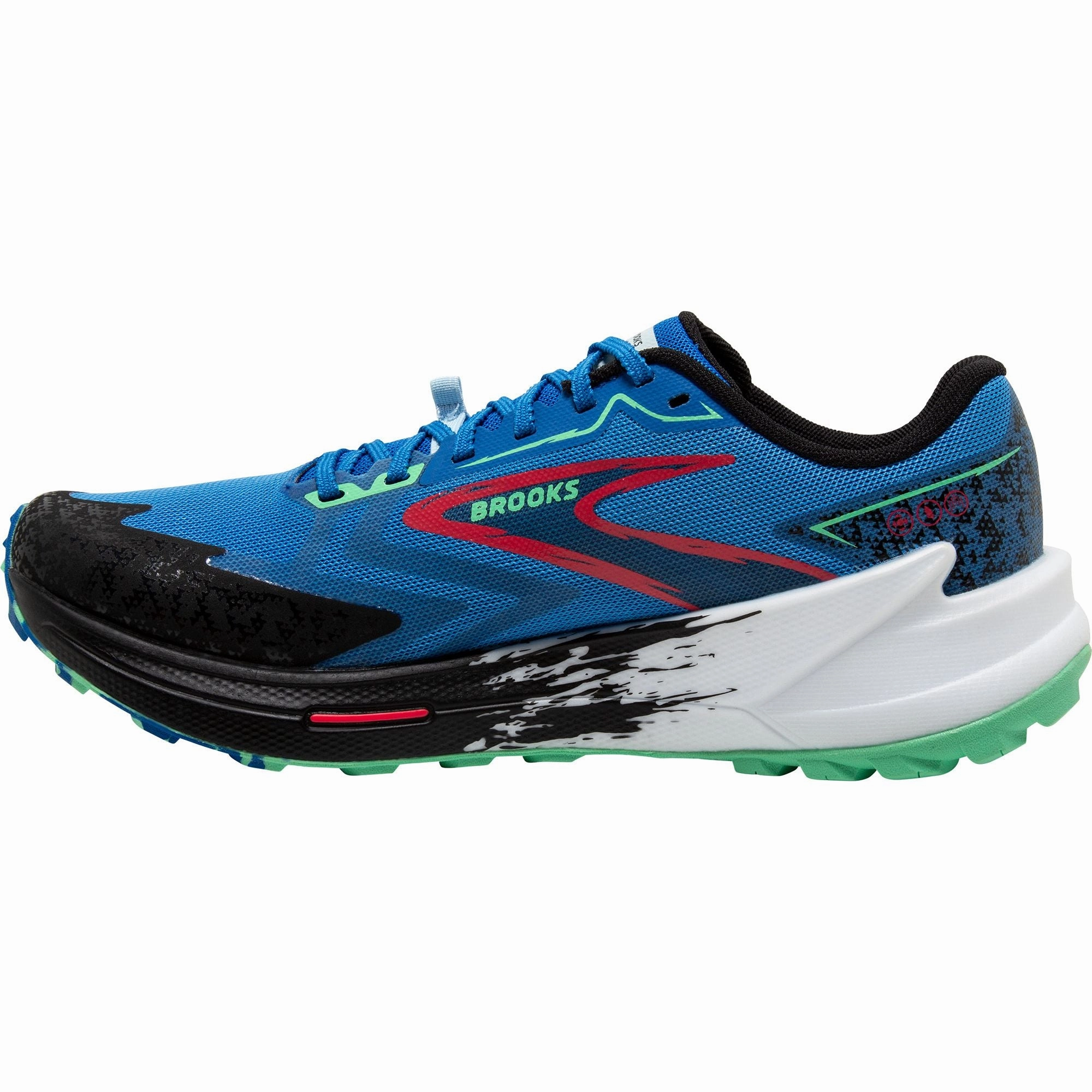 Shoes Brooks Brooks Catamount 3 Mens Trail Running Shoes - Blue