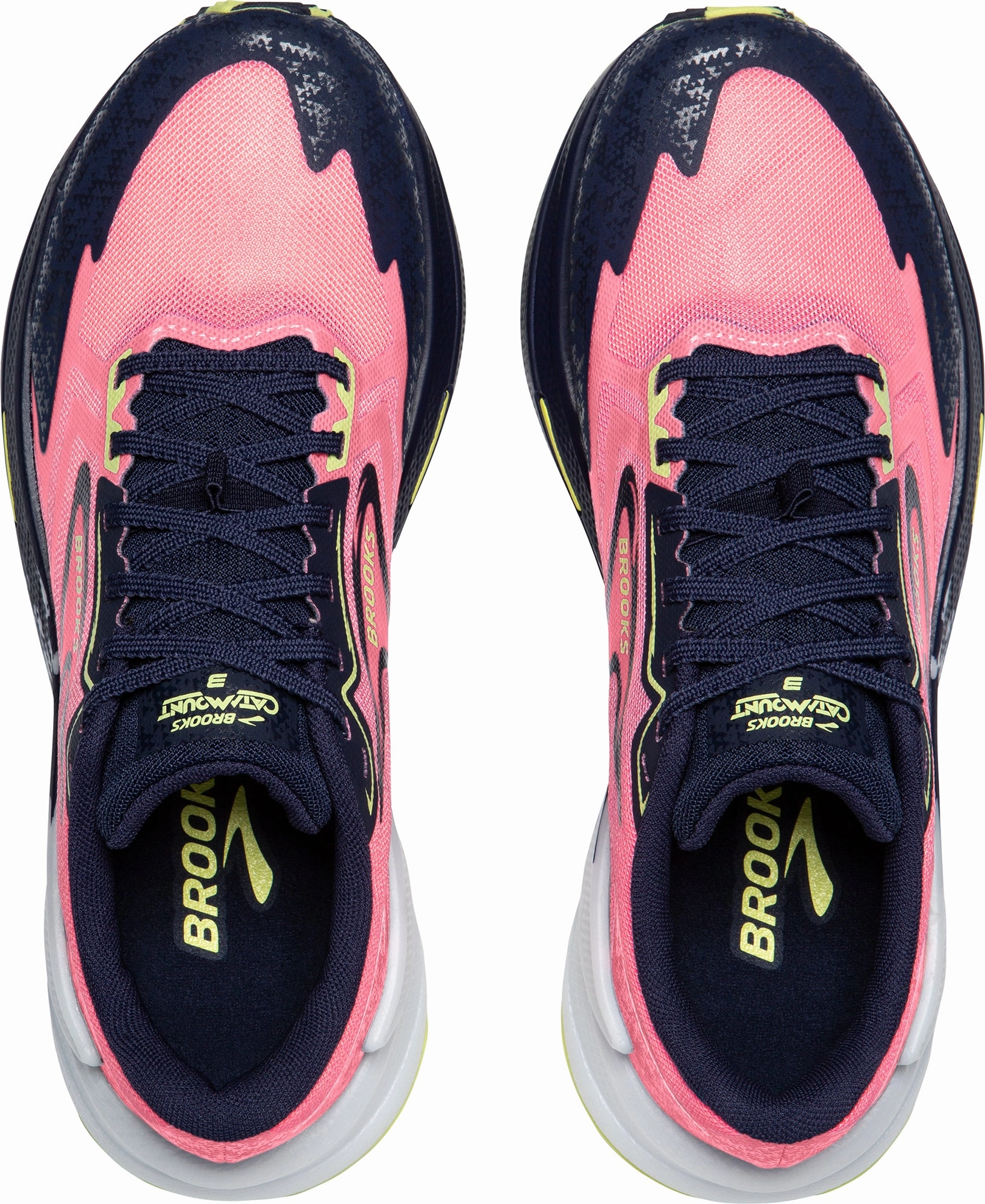 Shoes Brooks Brooks Catamount 3 Womens Trail Running Shoes - Pink