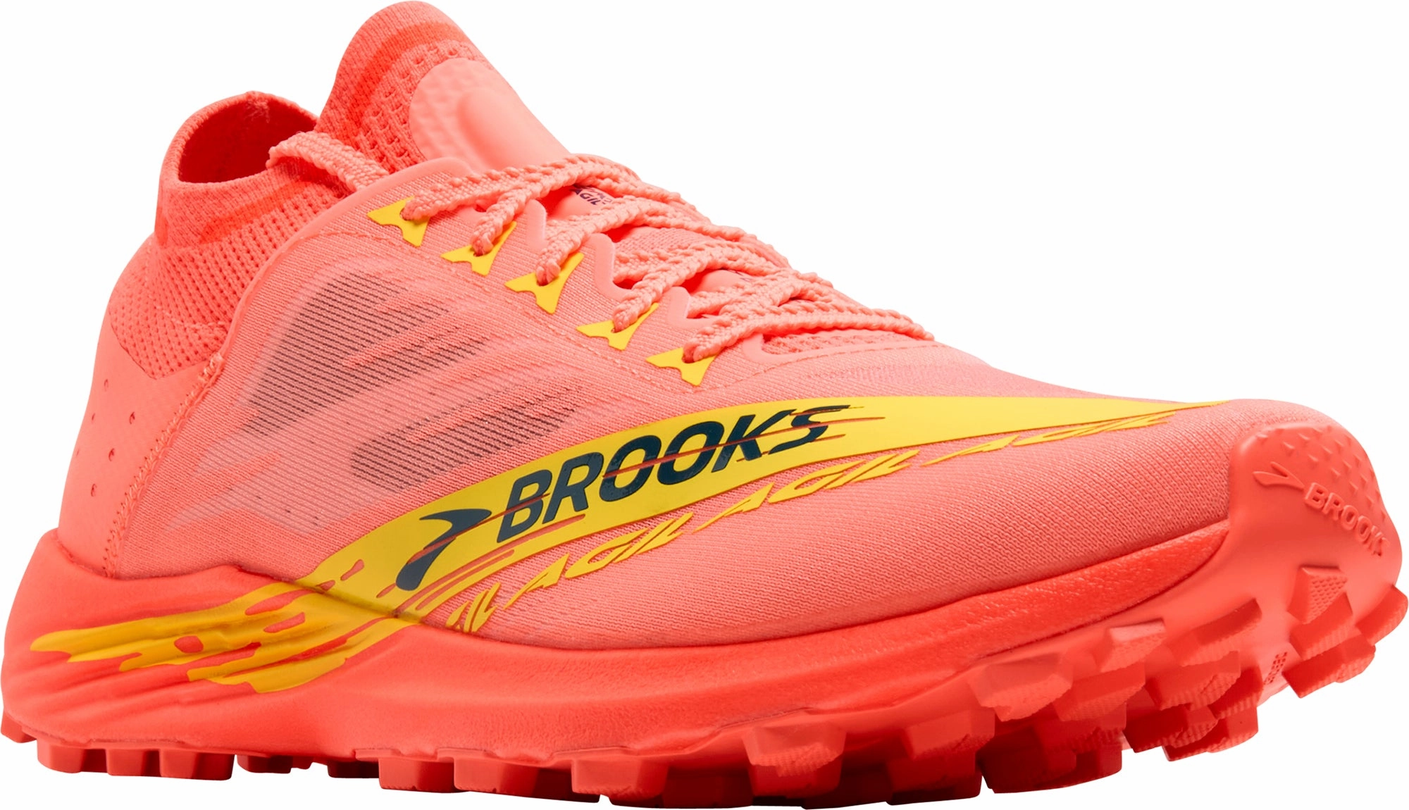 Shoes Brooks Brooks Catamount Agil Trail Running Shoes - Orange