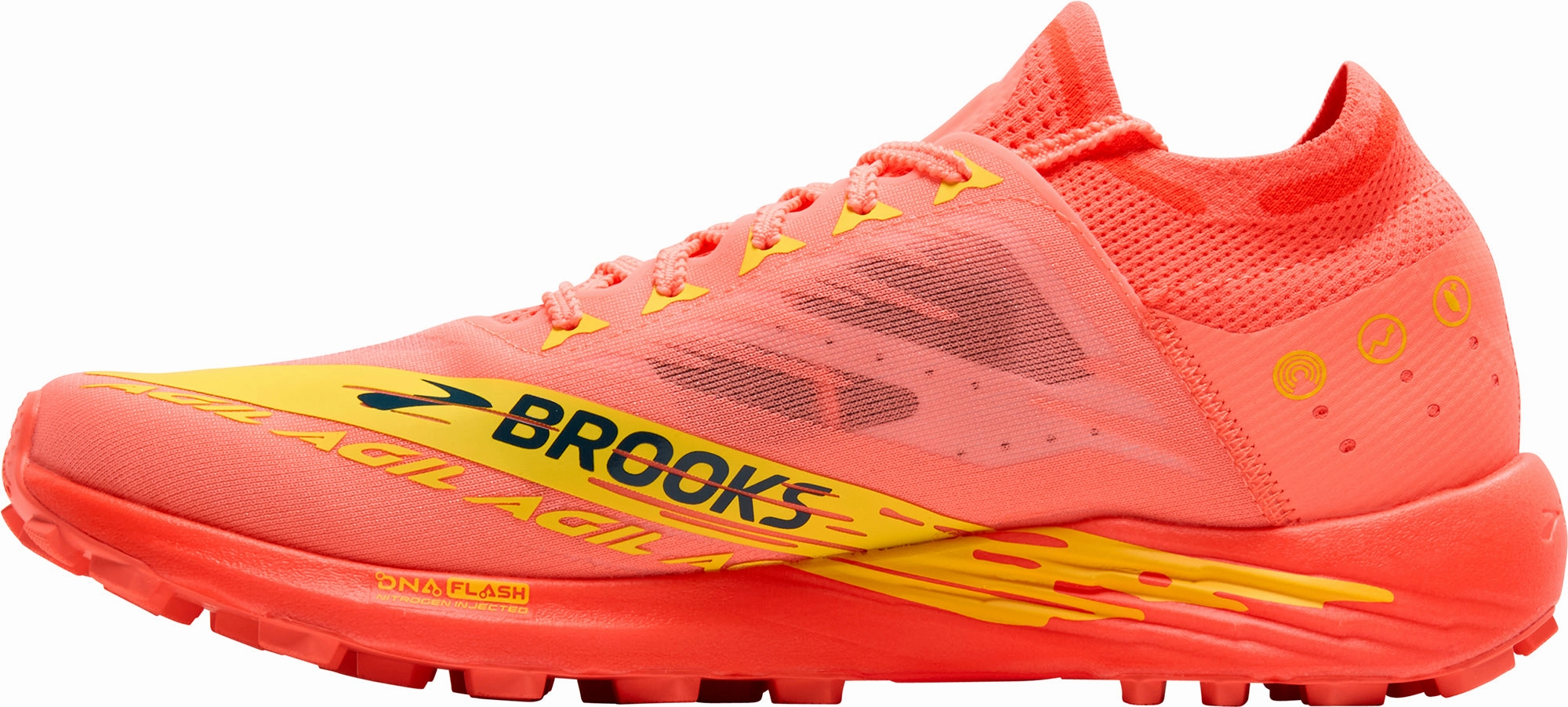 Shoes Brooks Brooks Catamount Agil Trail Running Shoes - Orange