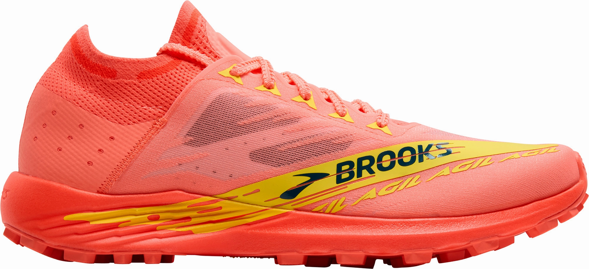 Shoes Brooks Brooks Catamount Agil Trail Running Shoes - Orange