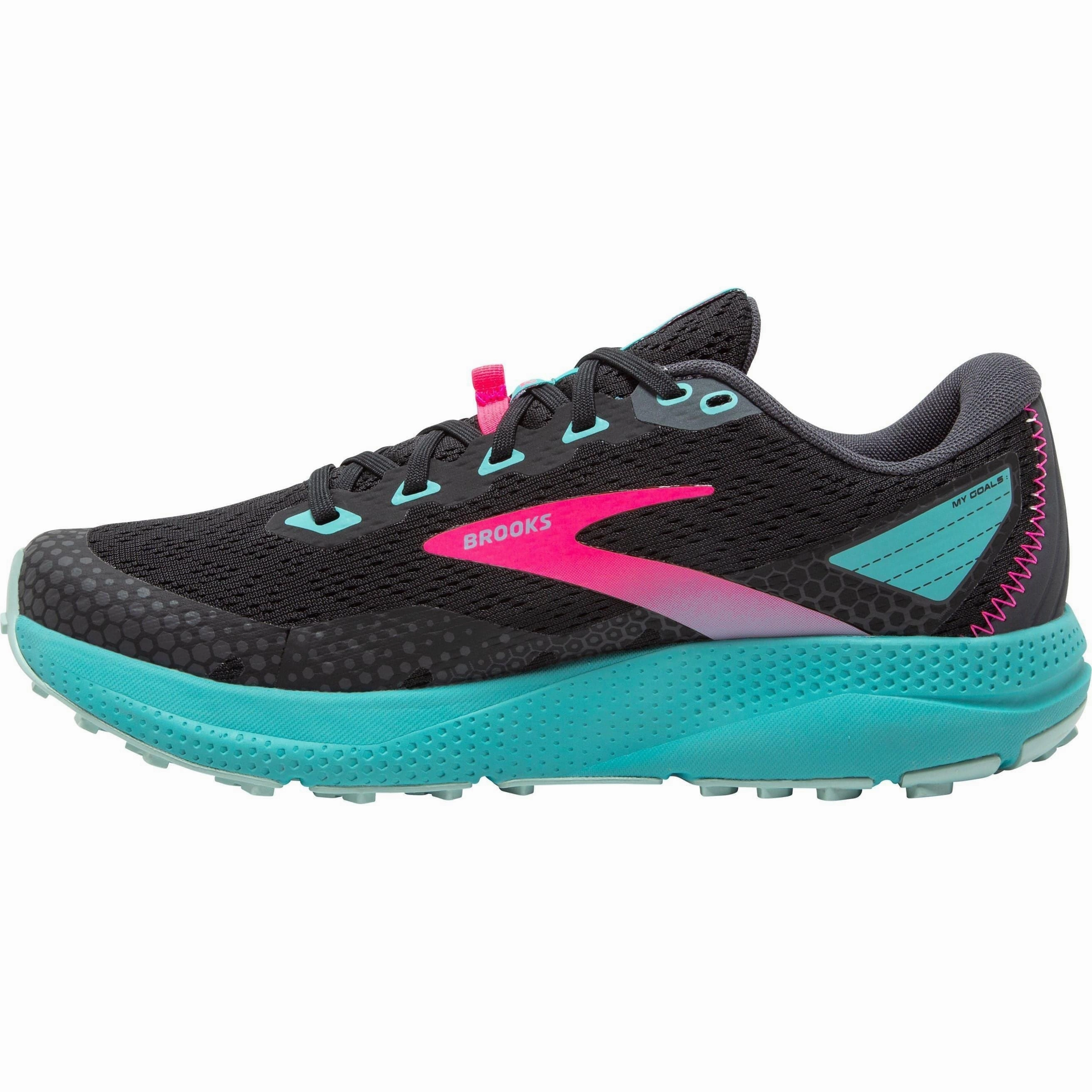 Shoes Brooks Brooks Divide 3 Womens Trail Running Shoes - Black