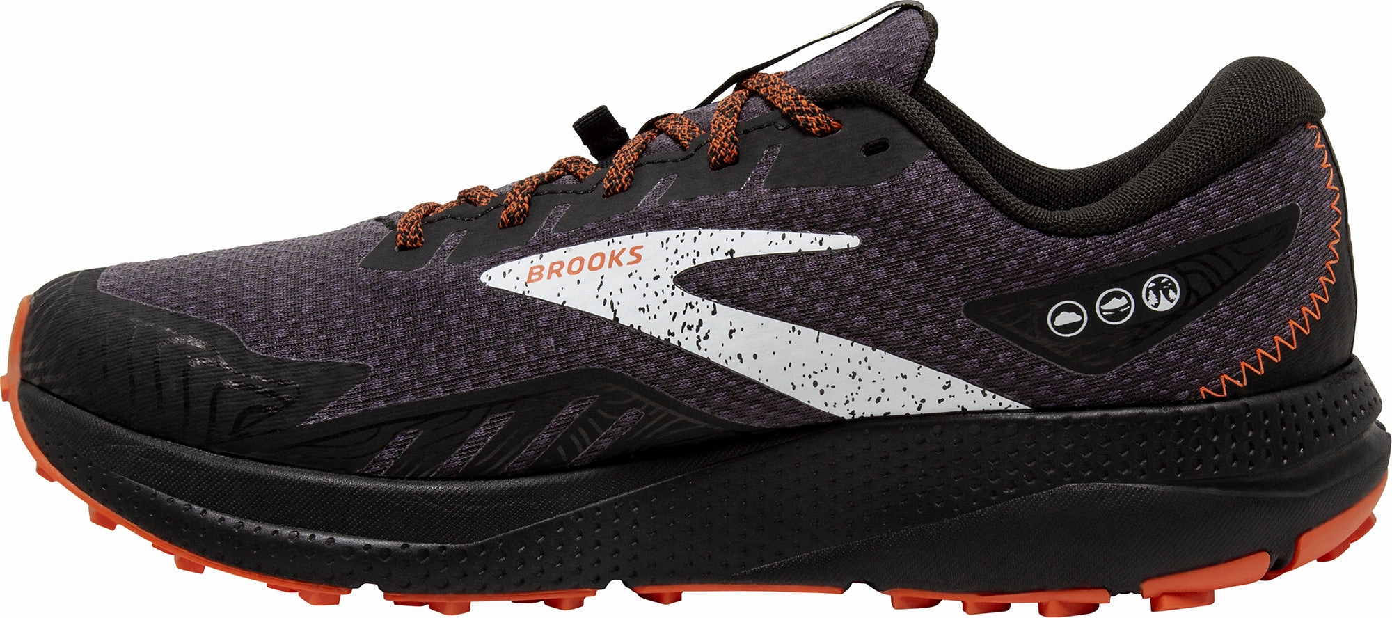 Shoes Brooks Brooks Divide 4 GORE-TEX Mens Trail Running Shoes - Black