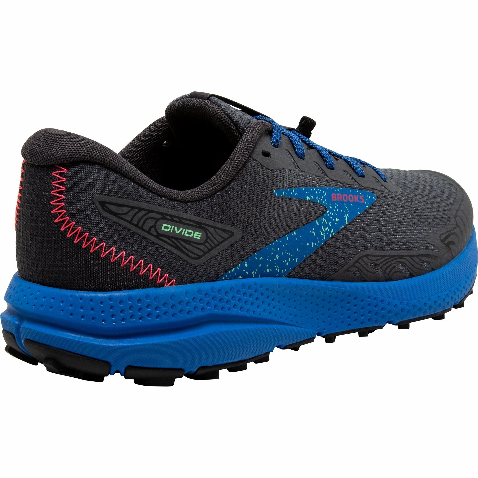 Shoes Brooks Brooks Divide 4 Mens Trail Running Shoes - Black