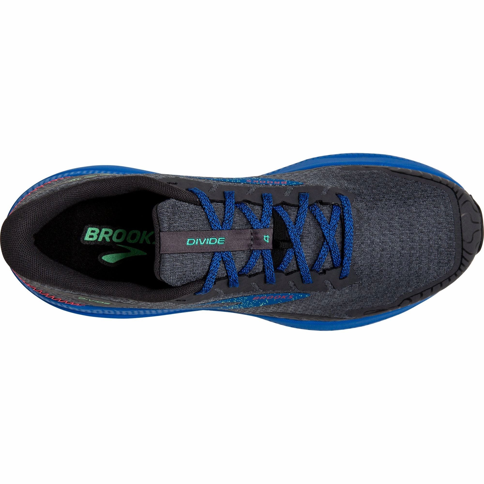 Shoes Brooks Brooks Divide 4 Mens Trail Running Shoes - Black