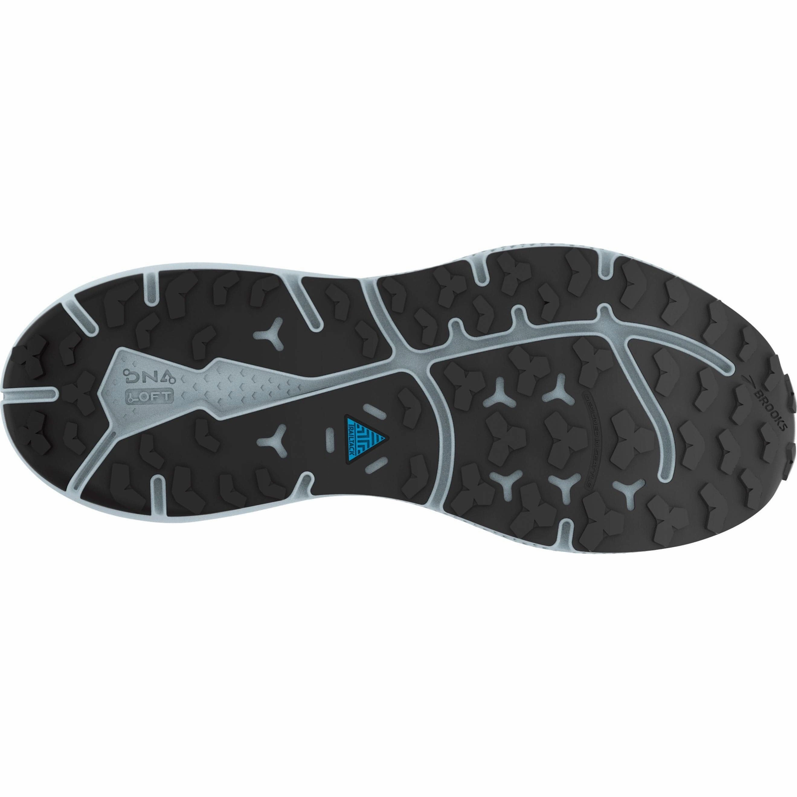 Shoes Brooks Brooks Divide 4 Mens Trail Running Shoes - Navy