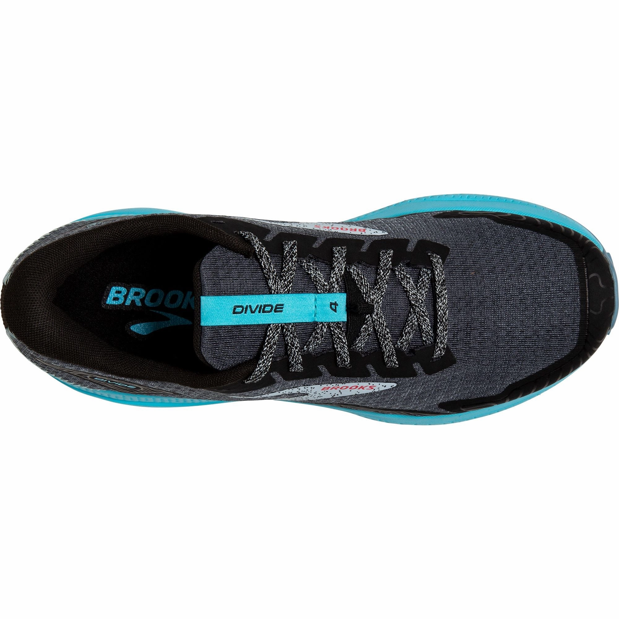 Shoes Brooks Brooks Divide 4 Womens Trail Running Shoes - Black