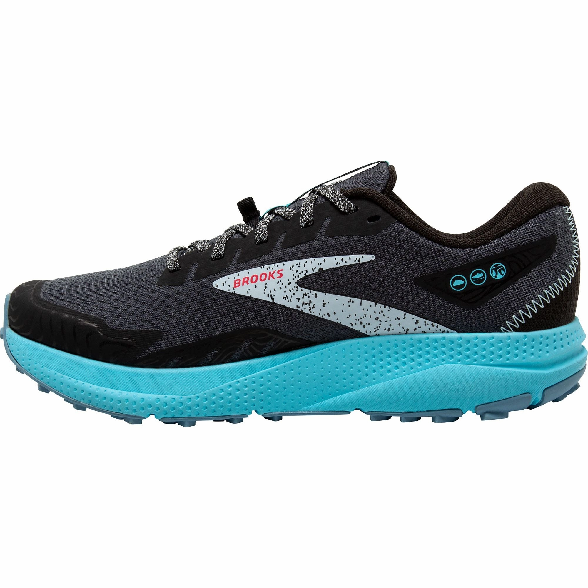Shoes Brooks Brooks Divide 4 Womens Trail Running Shoes - Black
